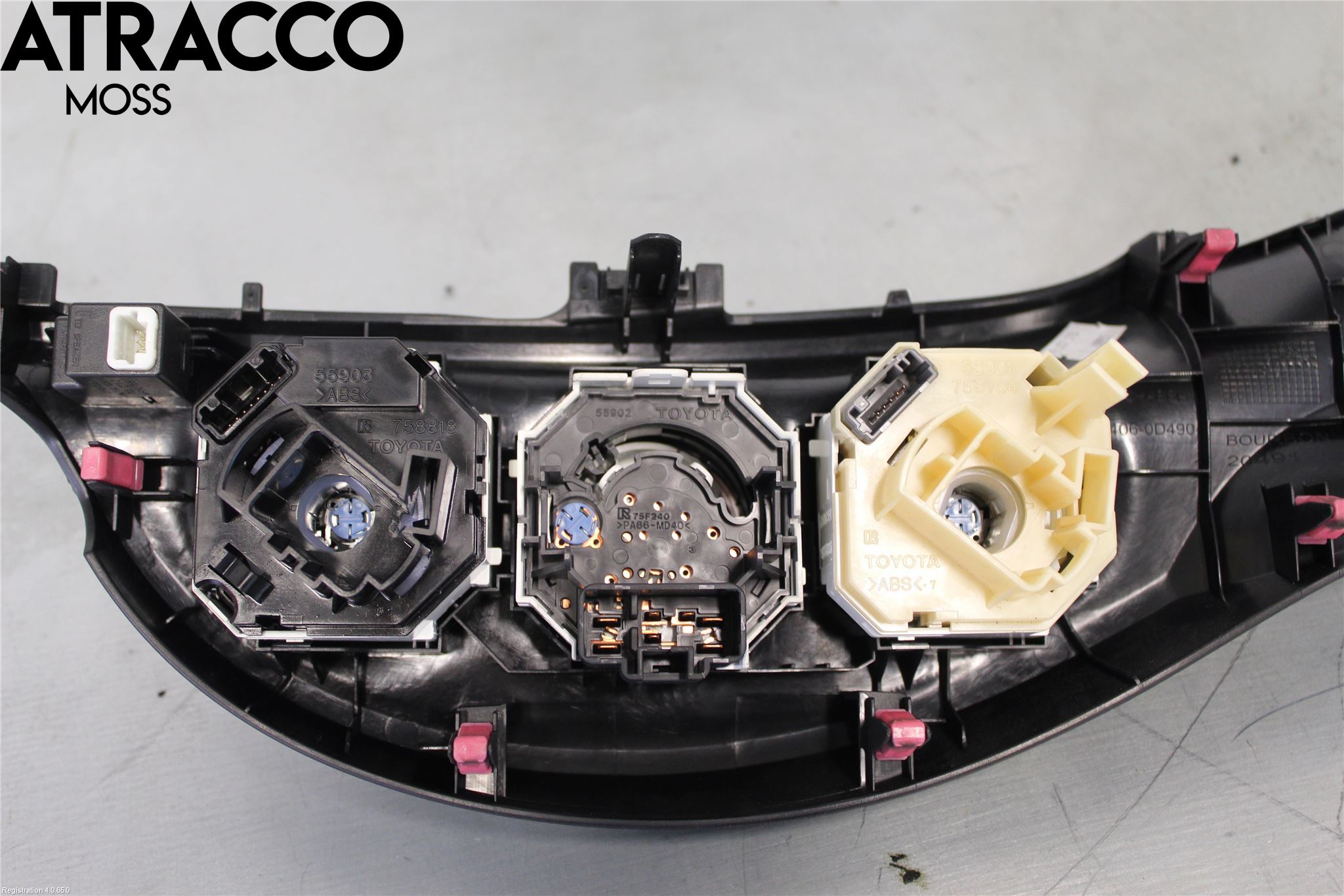 Toyota YARIS XP130 12-14 Varme Ac Betjening-Display