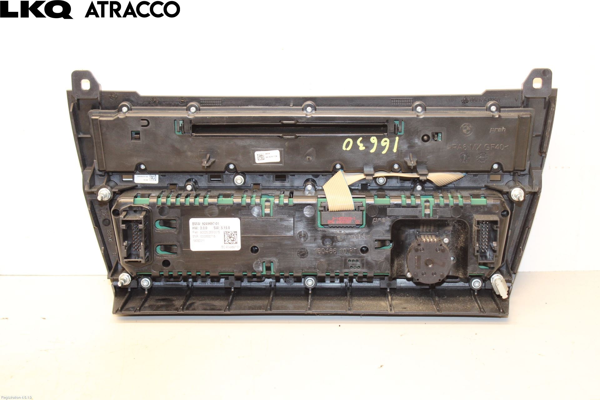 BMW 5 F10/F11/F18 09-17 Varme Ac Betjening-Display