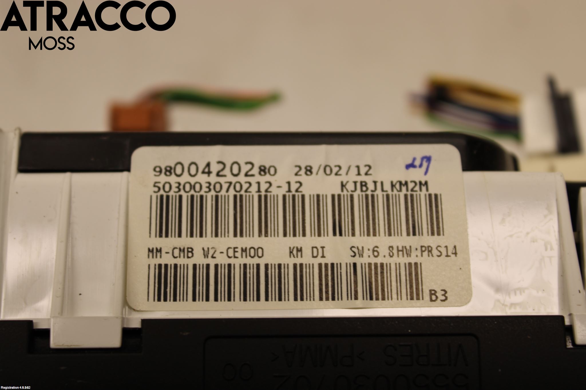 Peugeot 508 11-18 Instr Kombinert