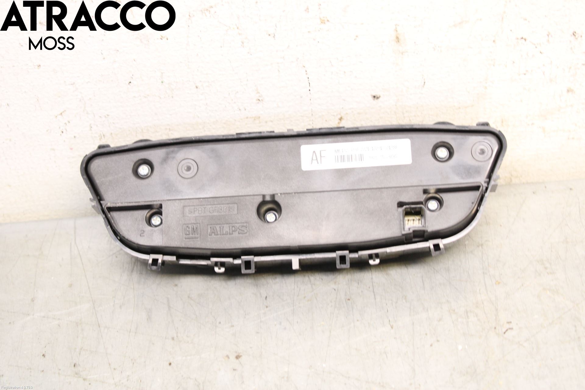 Opel INSIGNIA 09-16 Varme Ac Betjening-Display