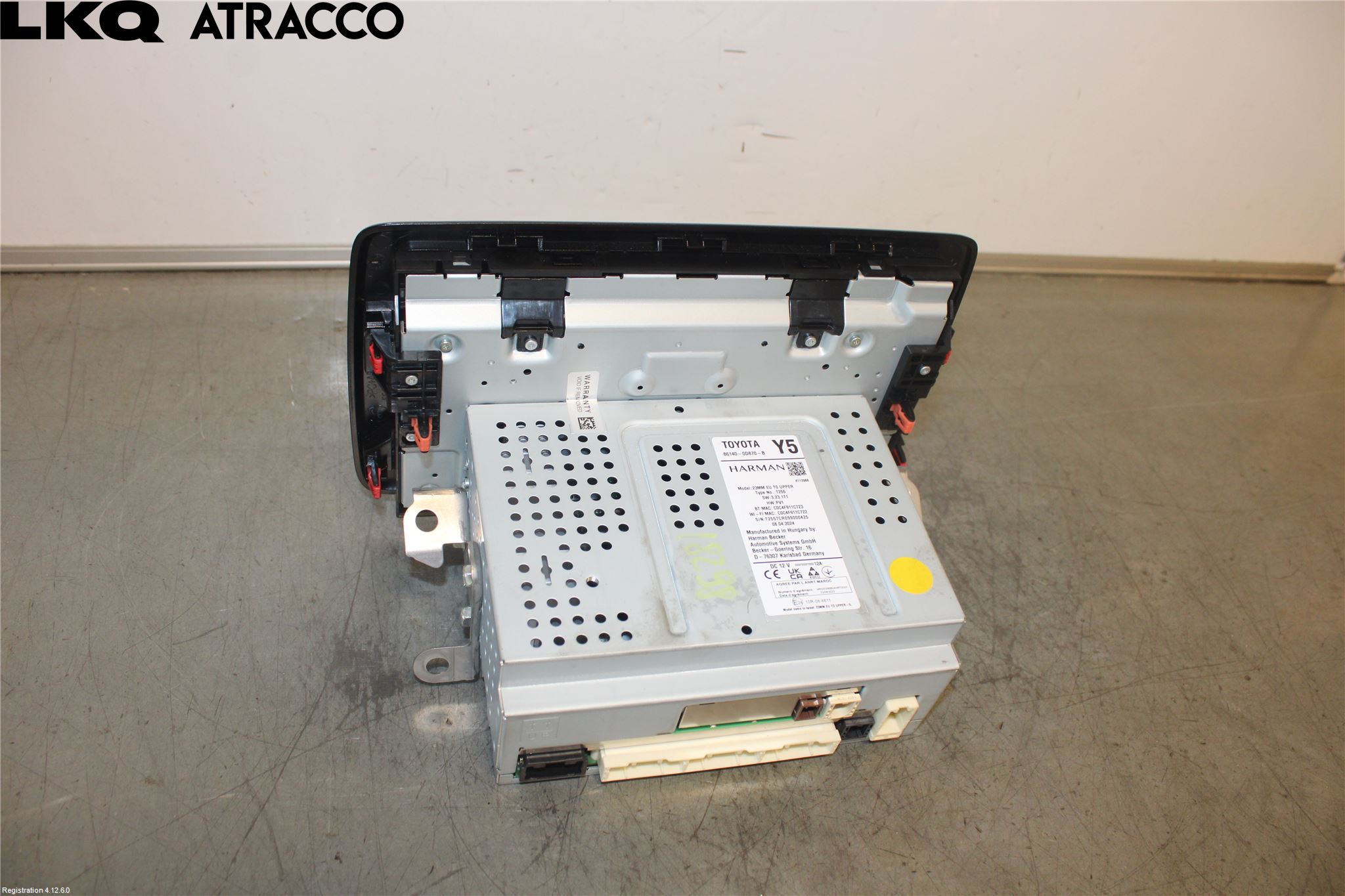 Toyota YARIS XP21 20- Stereo Radio