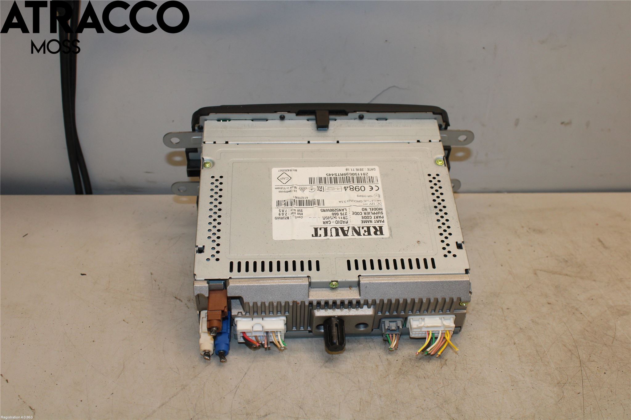 Renault TRAFIC/E-TECH 15- Stereo Radio