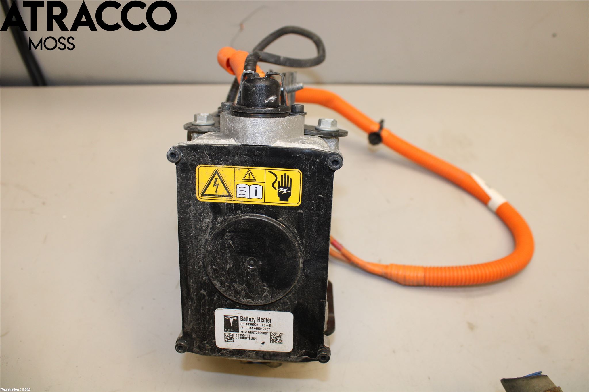 Tesla MODEL S 13- Motorvarmer Elektrisk