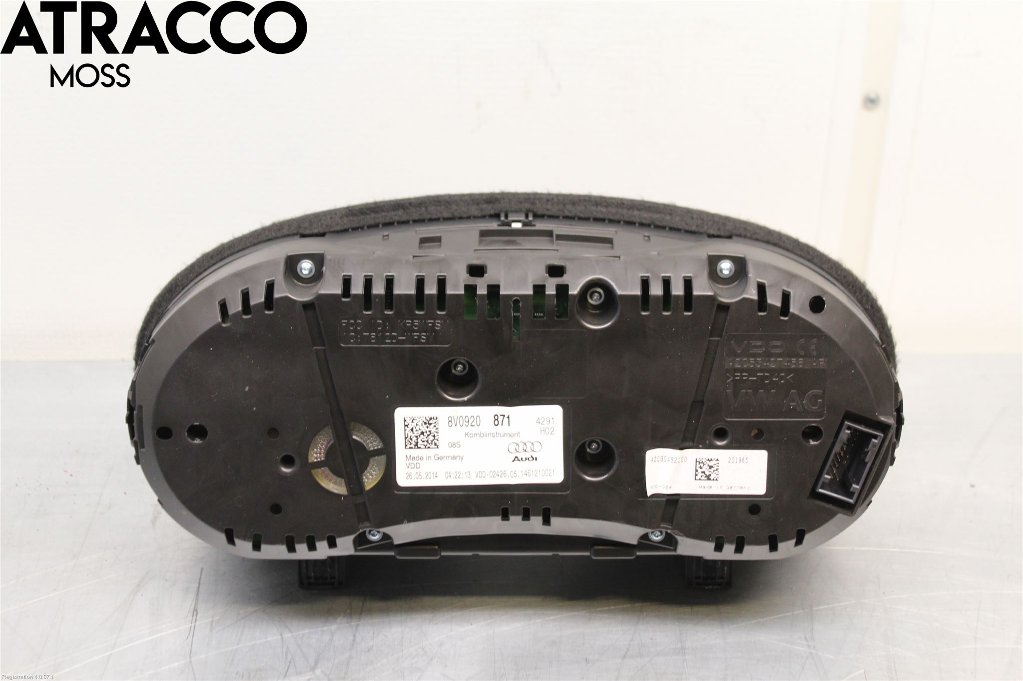 Audi A3/S3 8V 13-20 Instr Kombinert