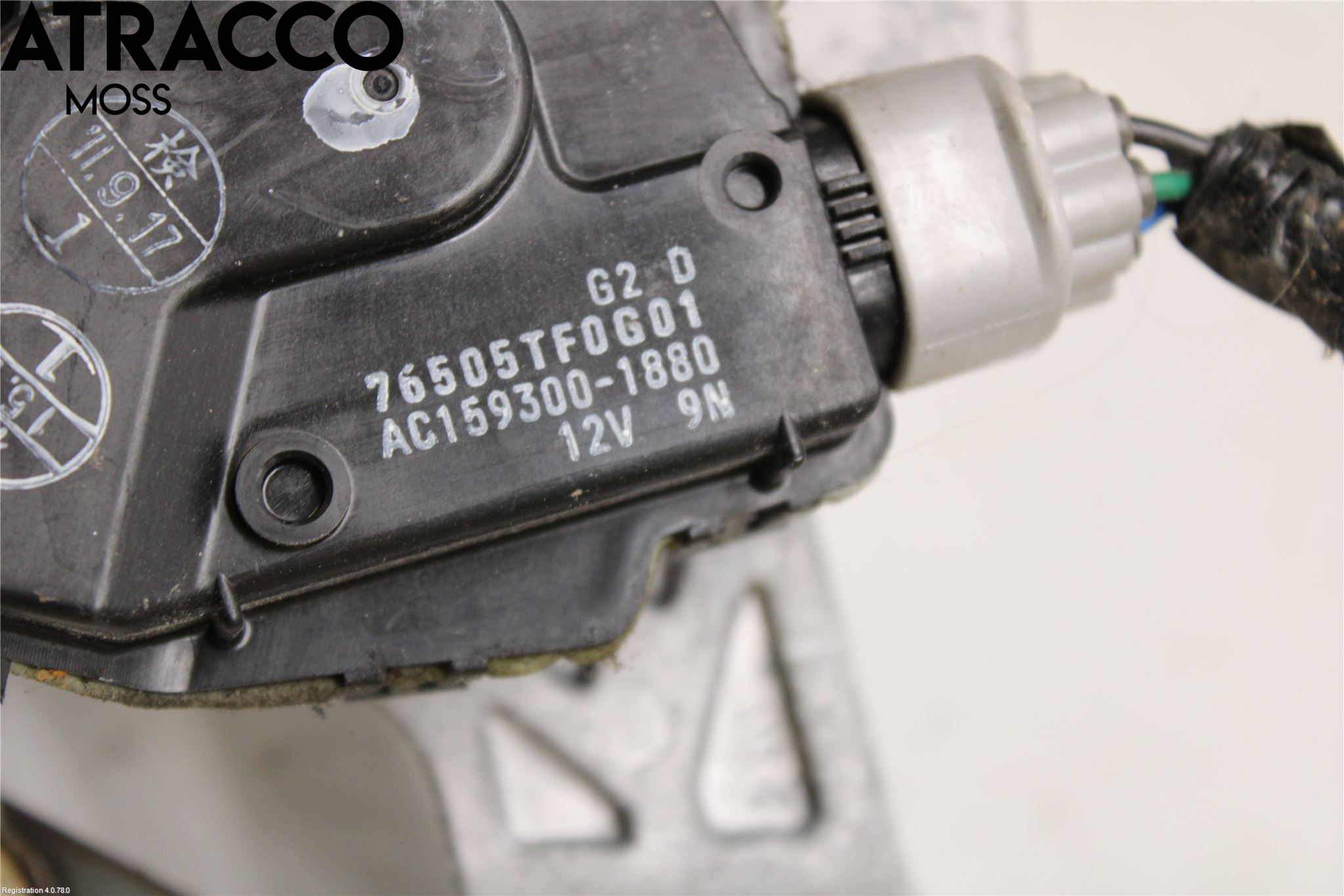 Honda JAZZ 08-14 Viskermotor Frontrute