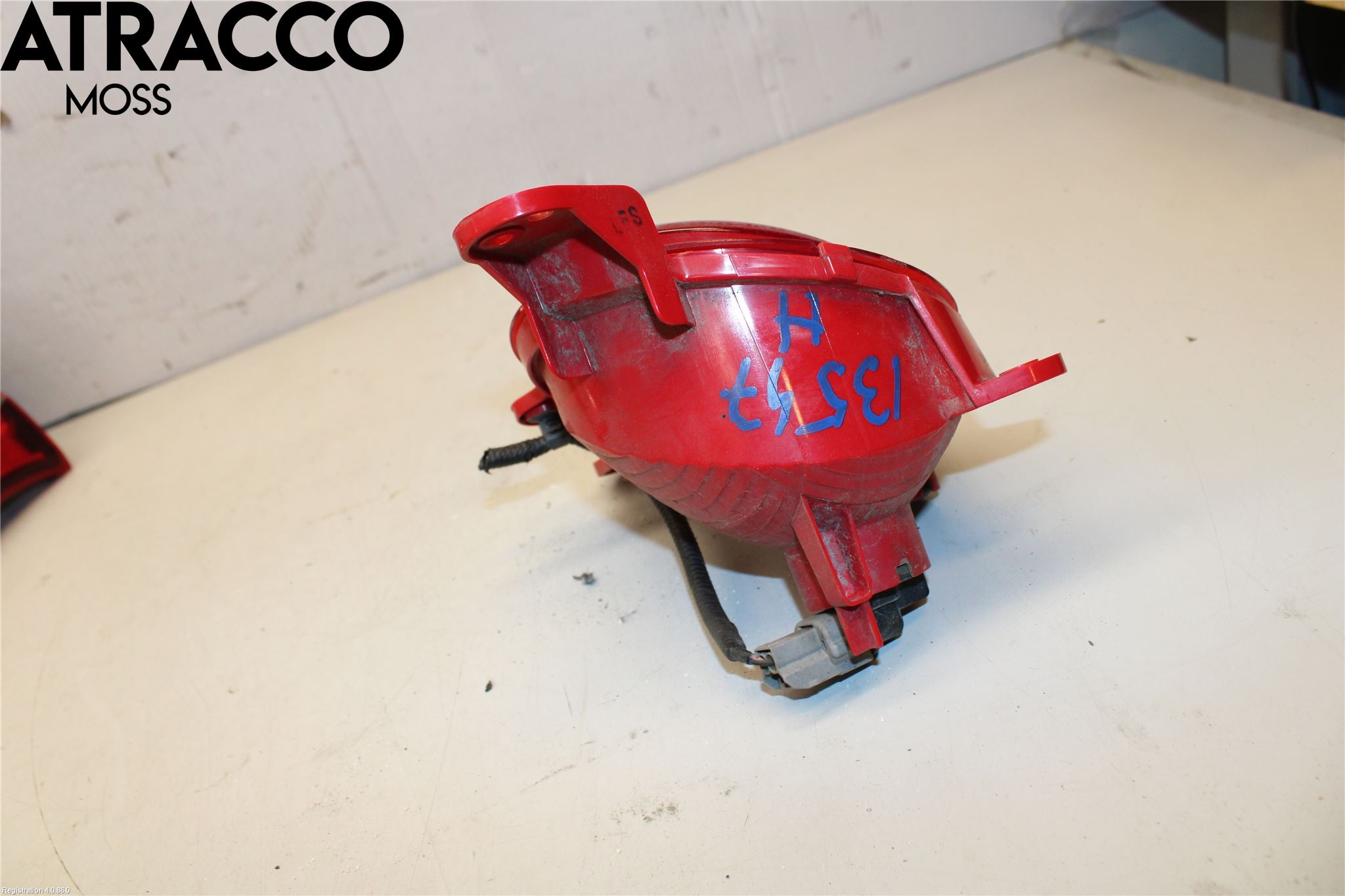 Kia SOUL 09- Baklykt Ryggelys-Tåkelys