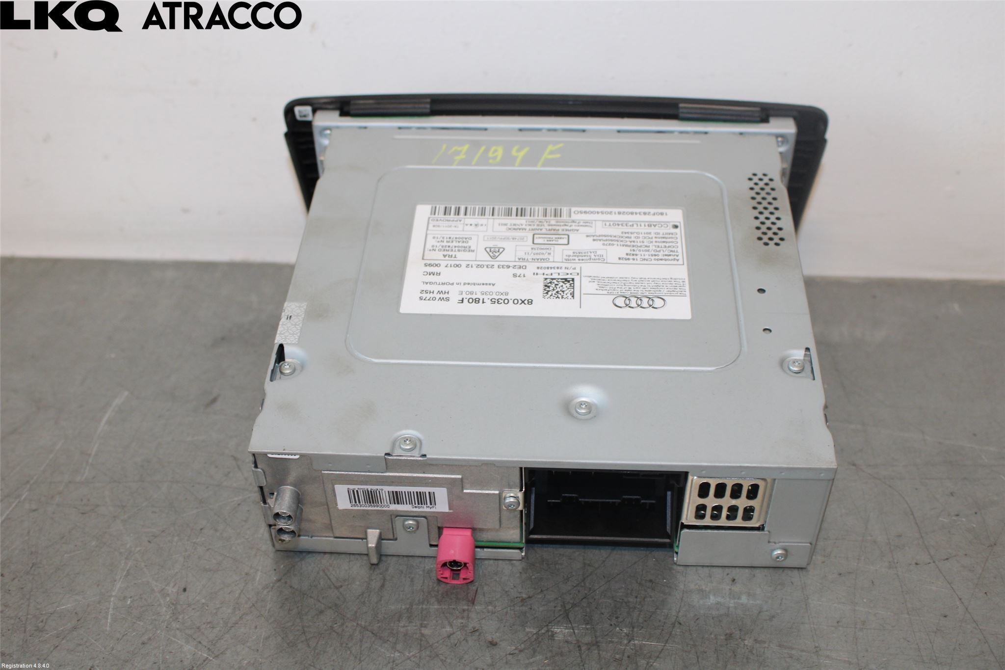 Audi A1/S1 11-18 Stereo Radio