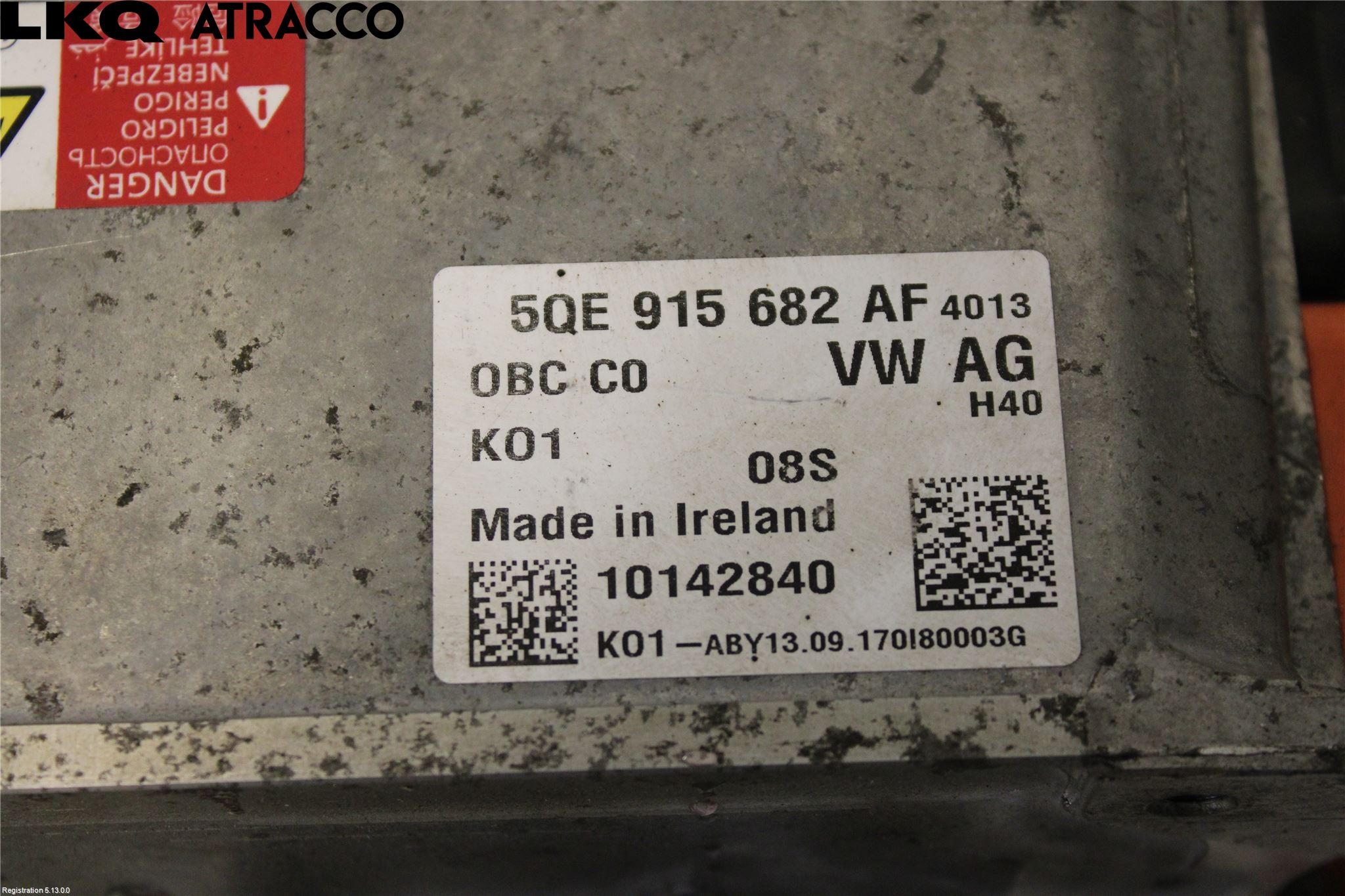 Volkswagen VW PASSAT 15-19 Batterilader Hybrid