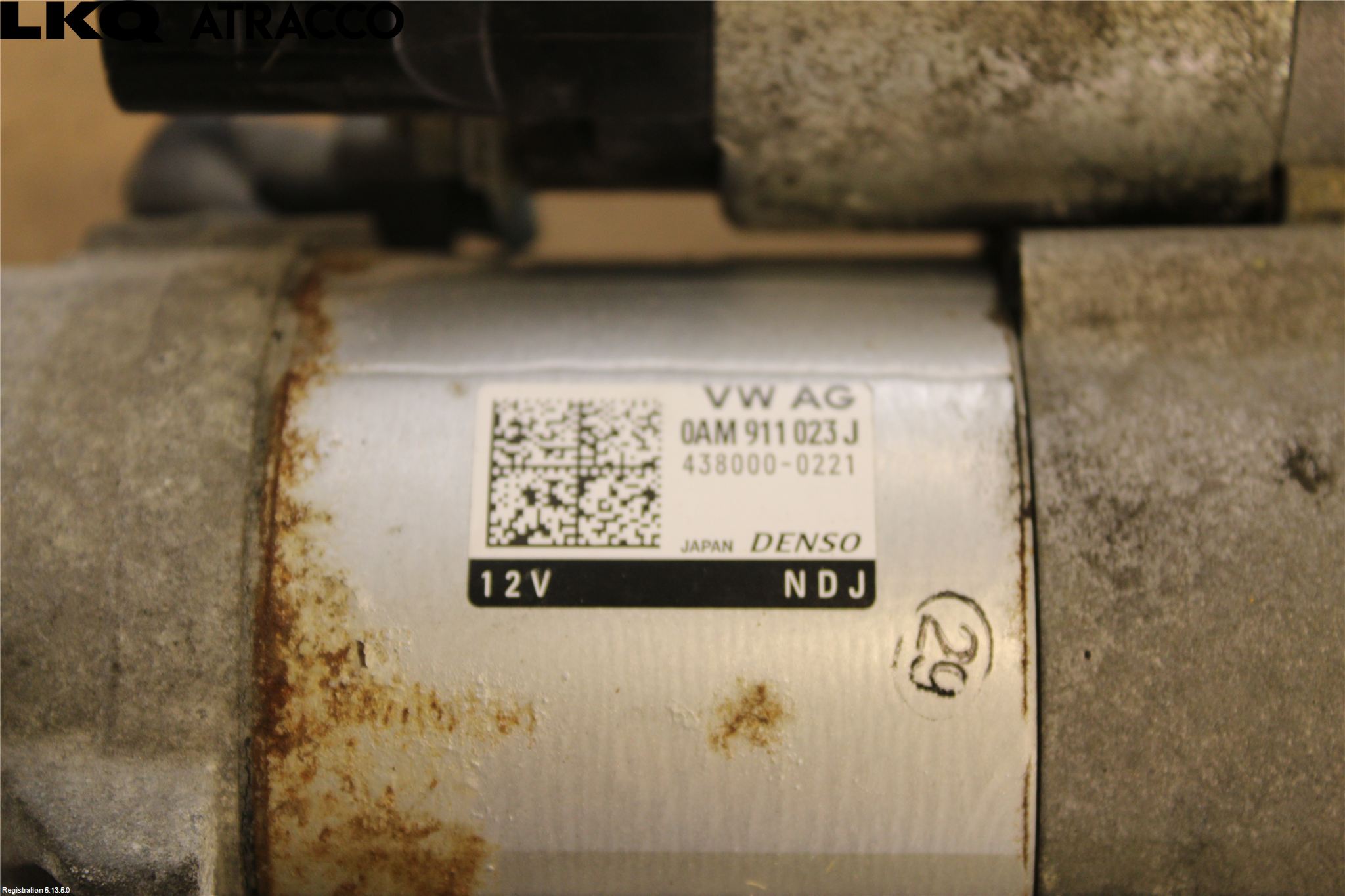 Volkswagen VW PASSAT 15-19 Startmotor