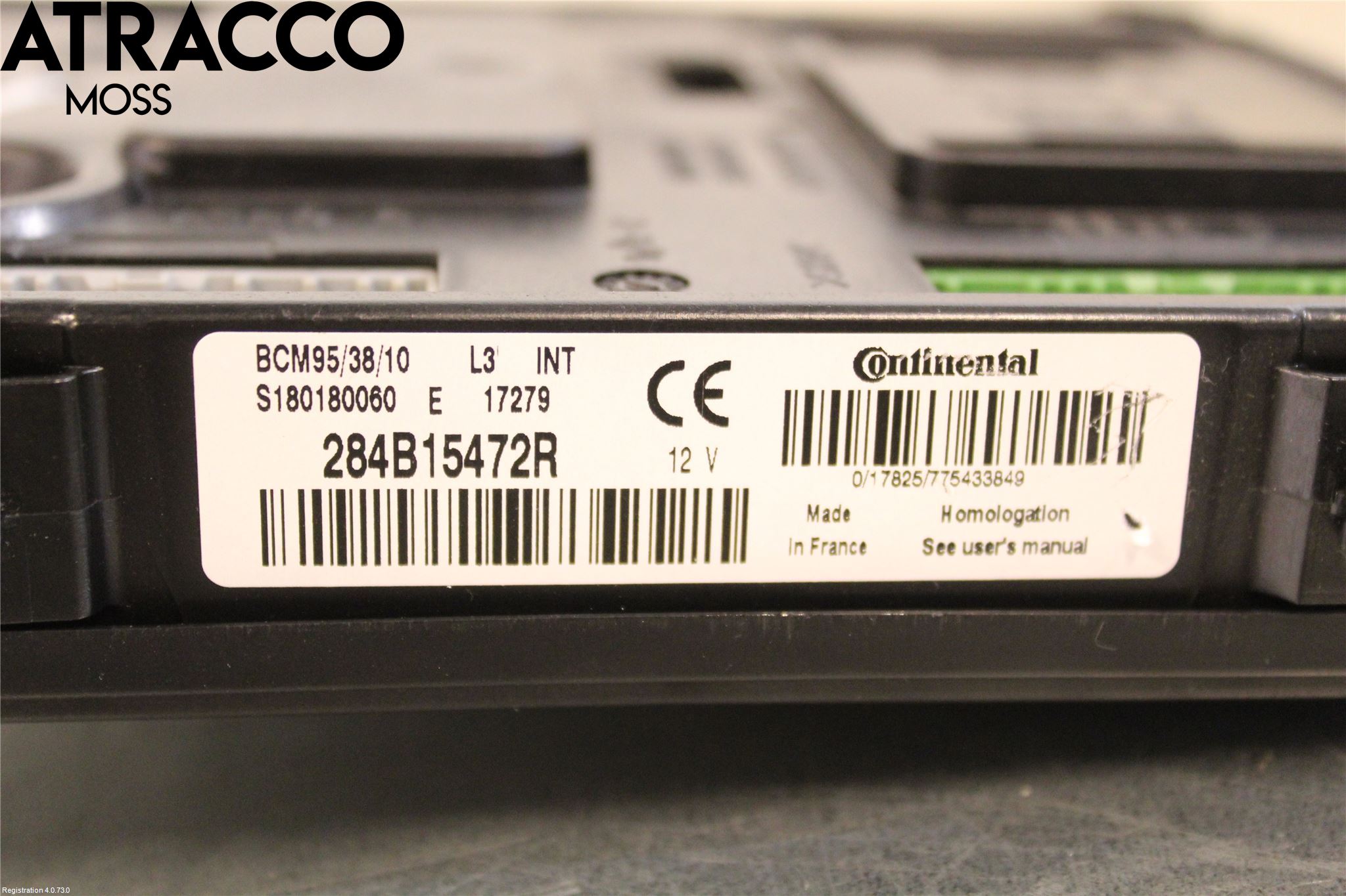 Renault ZOE/E-TECH 13- Styreenhet Øvrig