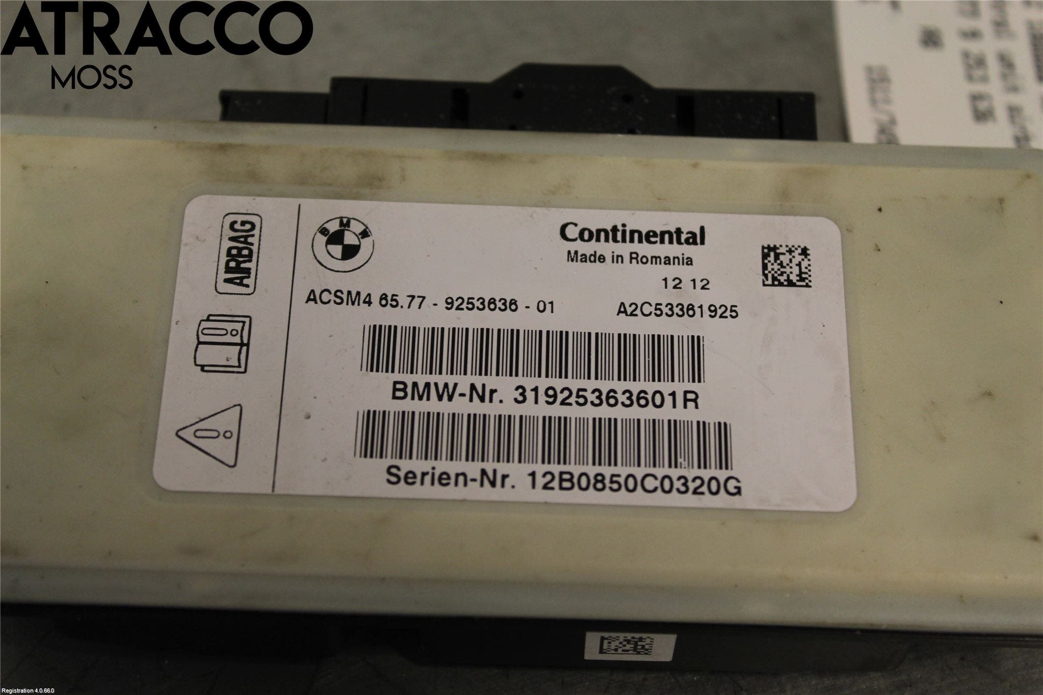 BMW X3 F25 10-17 Styreenhet Øvrig