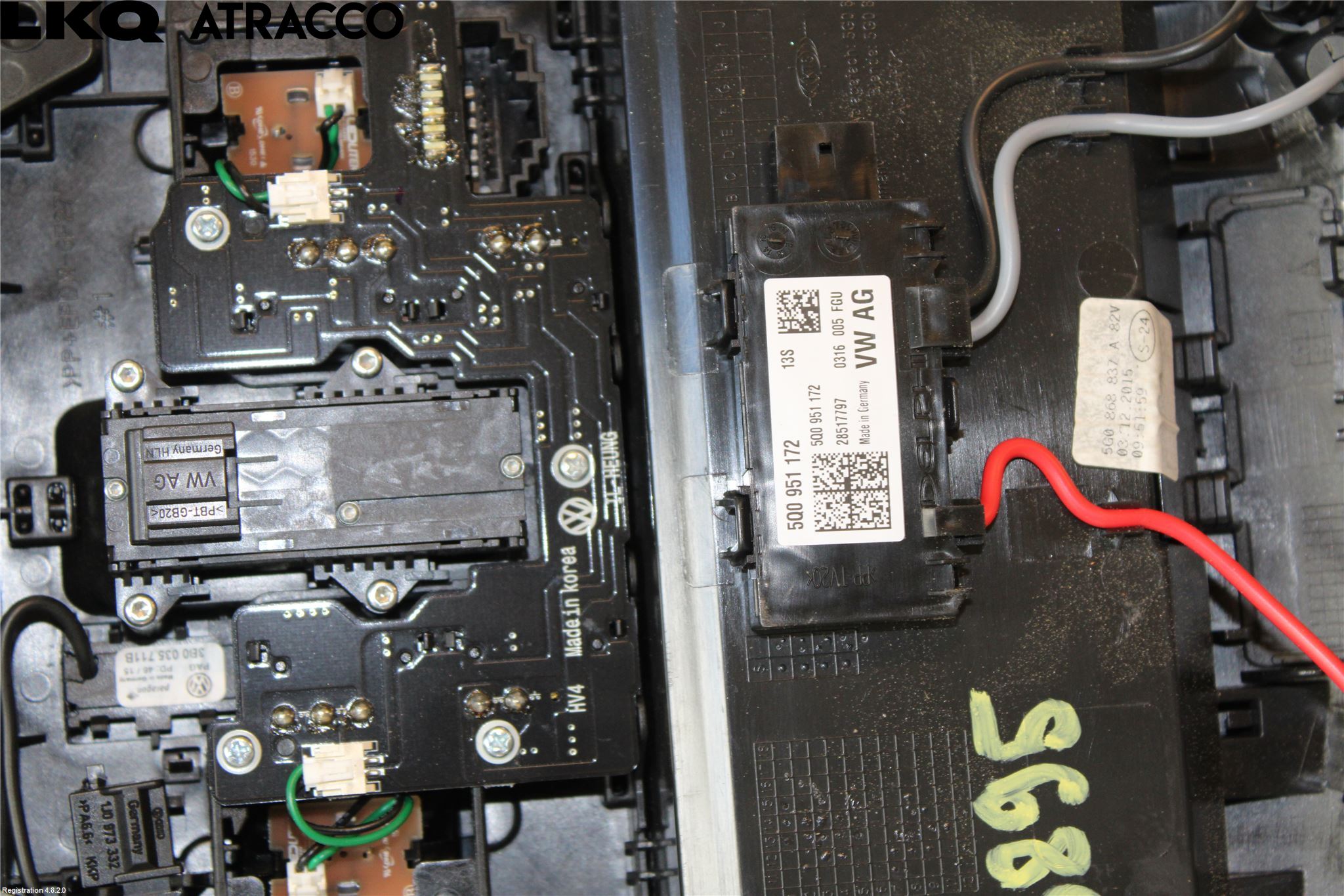 Volkswagen VW GOLF / E-GOLF VII 13-20 Innr Taklys