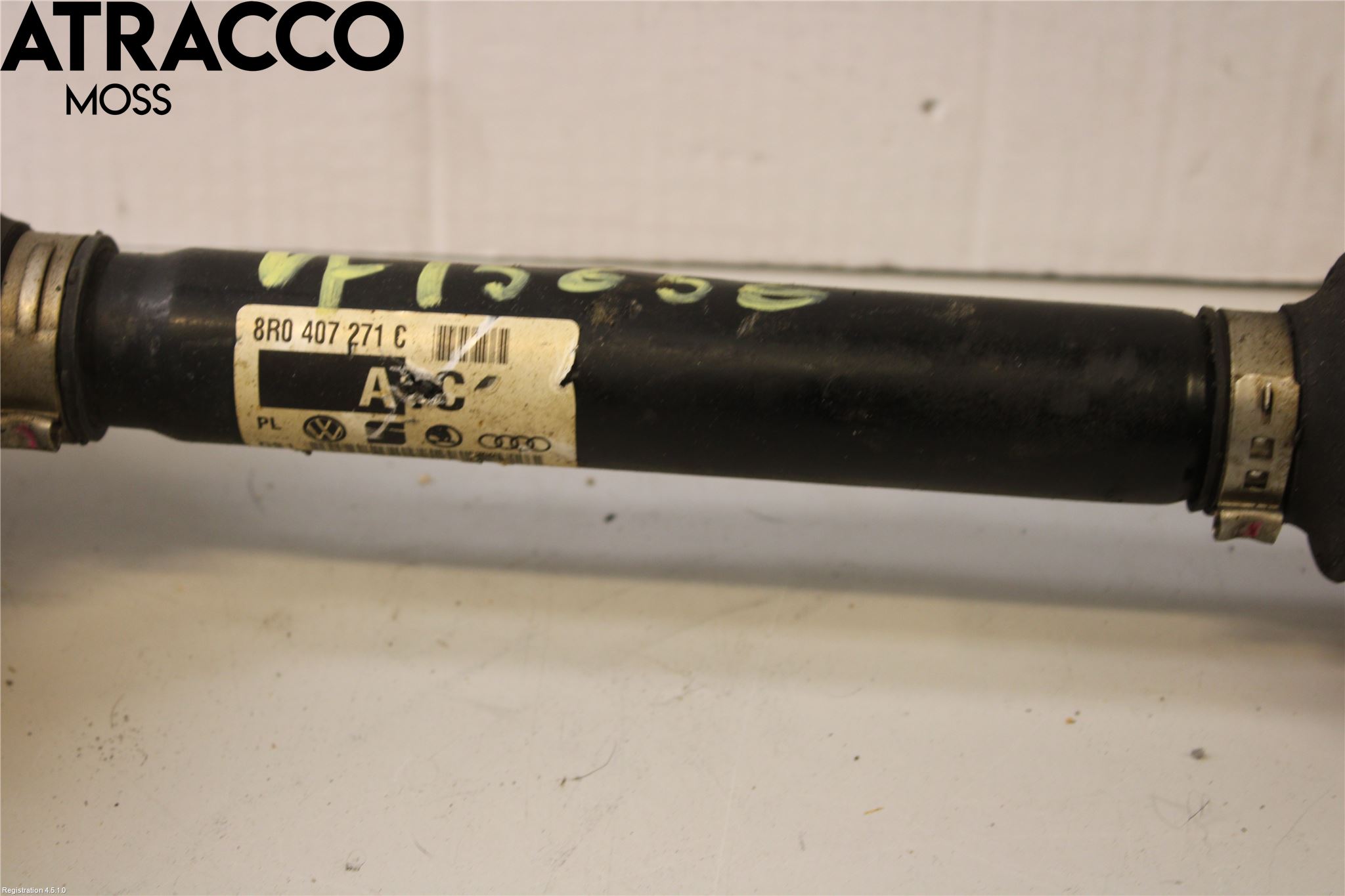 Audi Q5 09-16 Drivaksel Foran Kompl Venstre