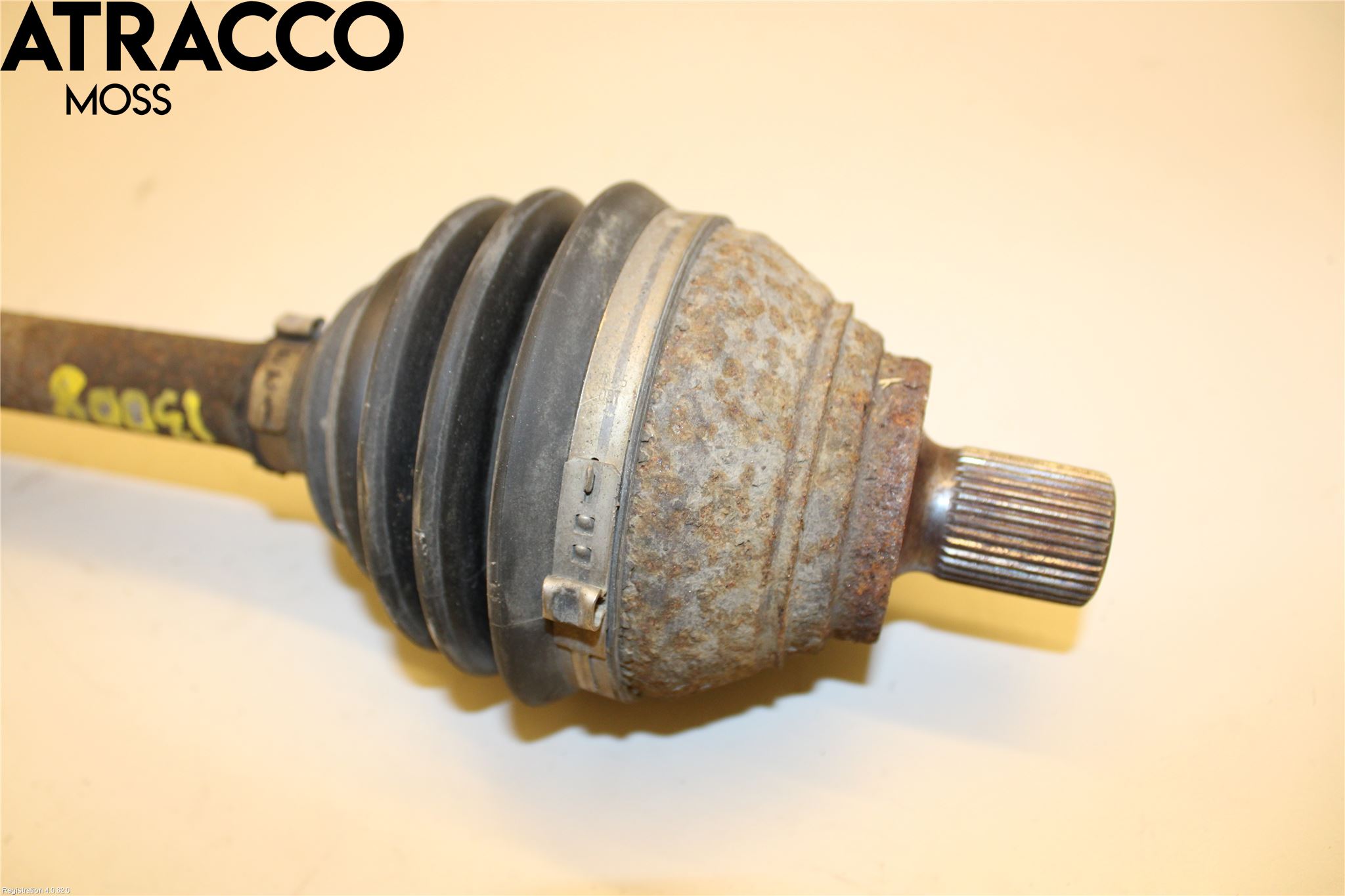 Volkswagen VW TIGUAN 07-16 Drivaksel Foran Kompl Venstre