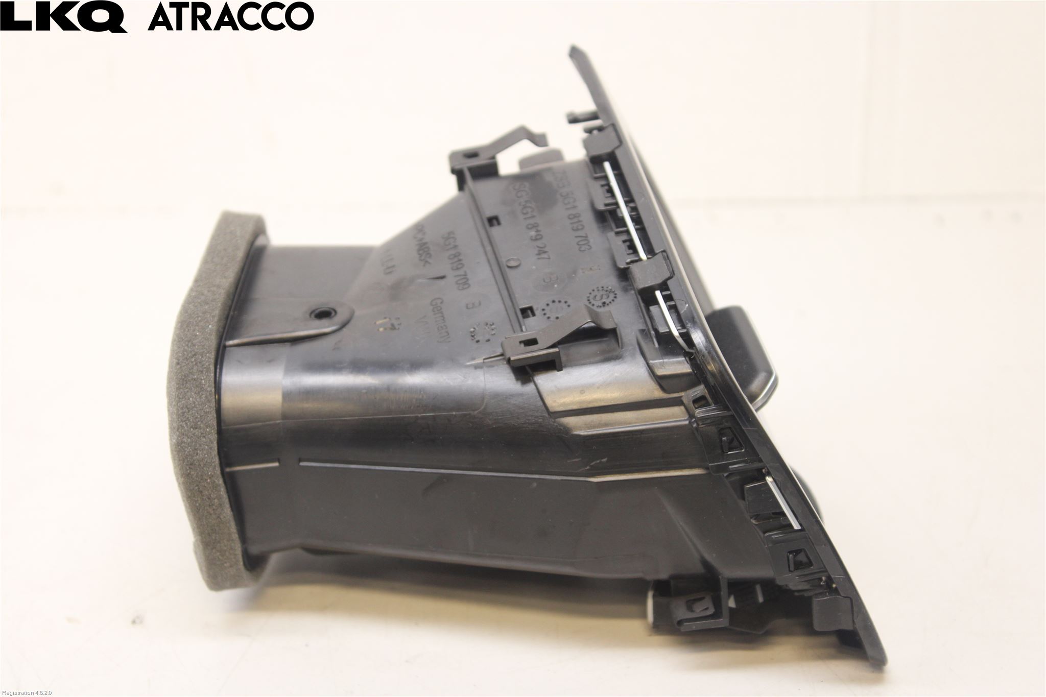 Volkswagen VW GOLF / E-GOLF VII 13-20 Dashbord Kanal - Dyse