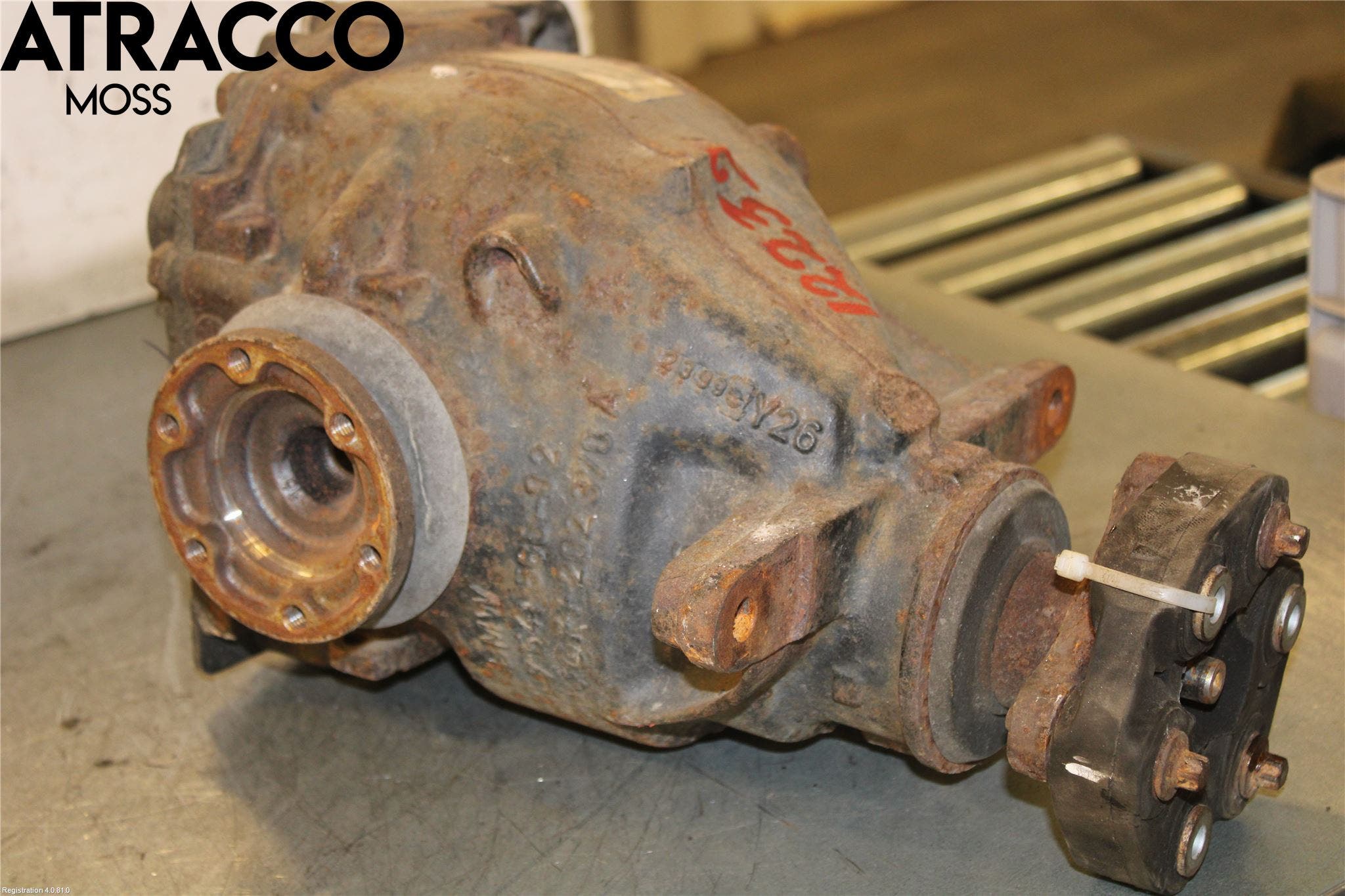 BMW X3 F25 10-17 Bakaksel Kardang Bak -Diff