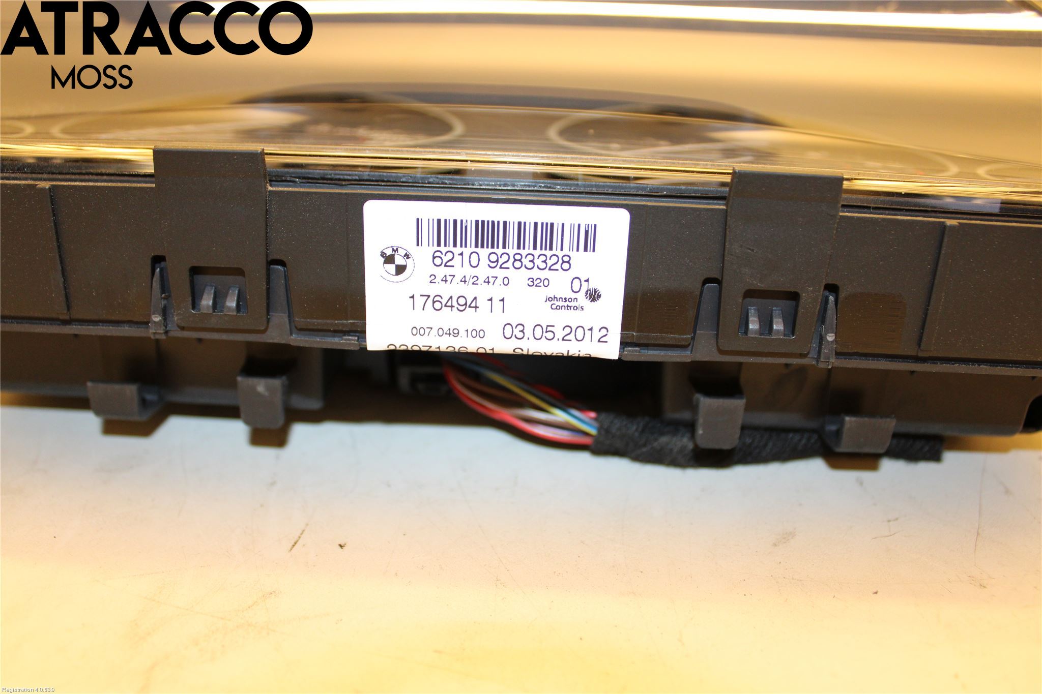 BMW 3 F30/F31/F80 12-19 Instr Kombinert