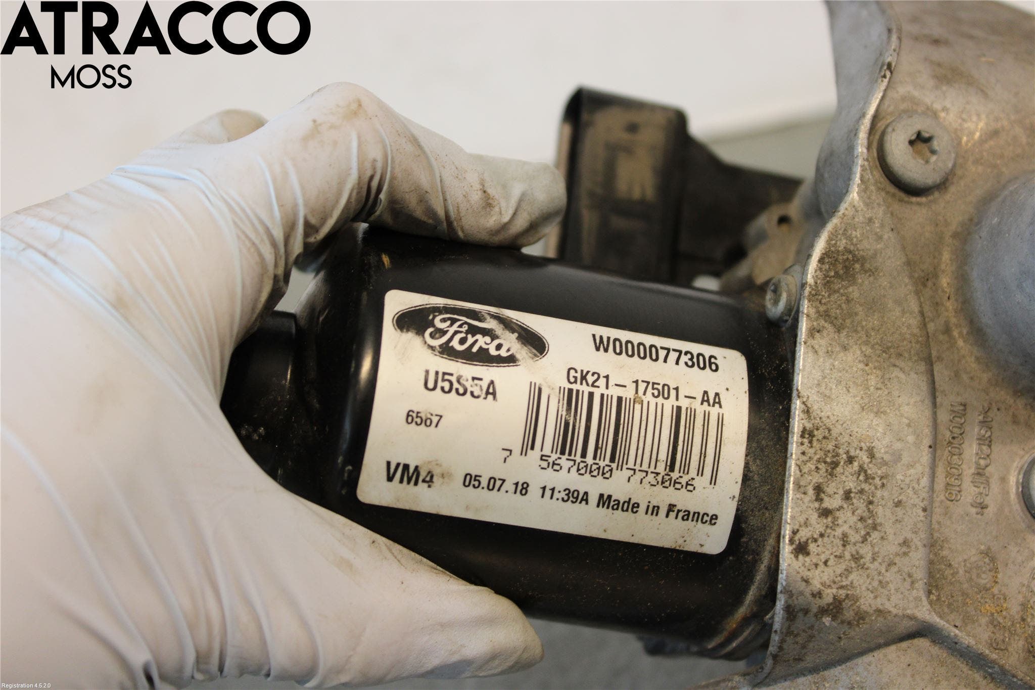 Ford TRANSIT SKÅP/BUSS 14-22 Viskermotor Frontrute