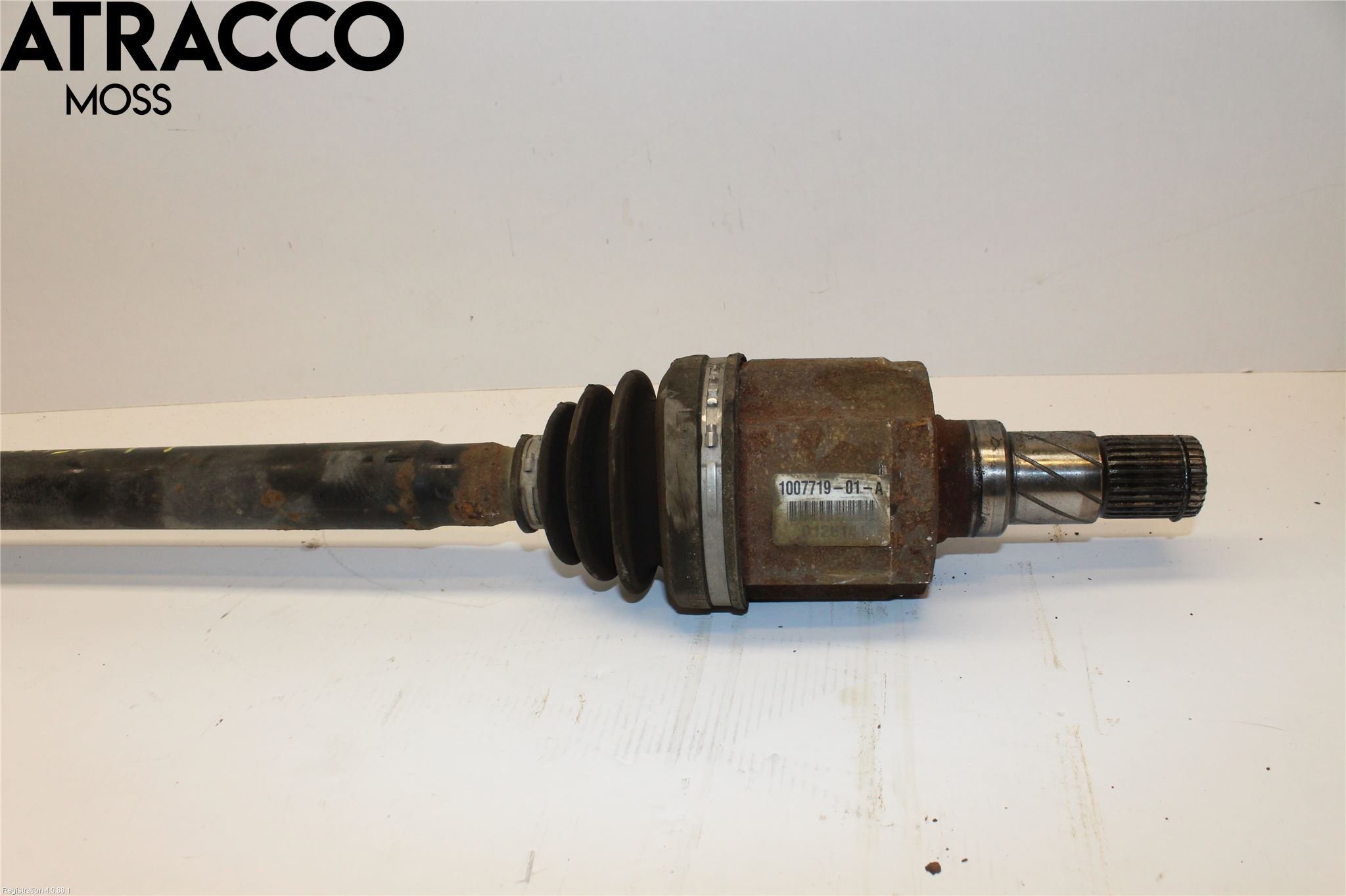 Tesla MODEL S 13- Drivaksel Foran Kompl Høyre