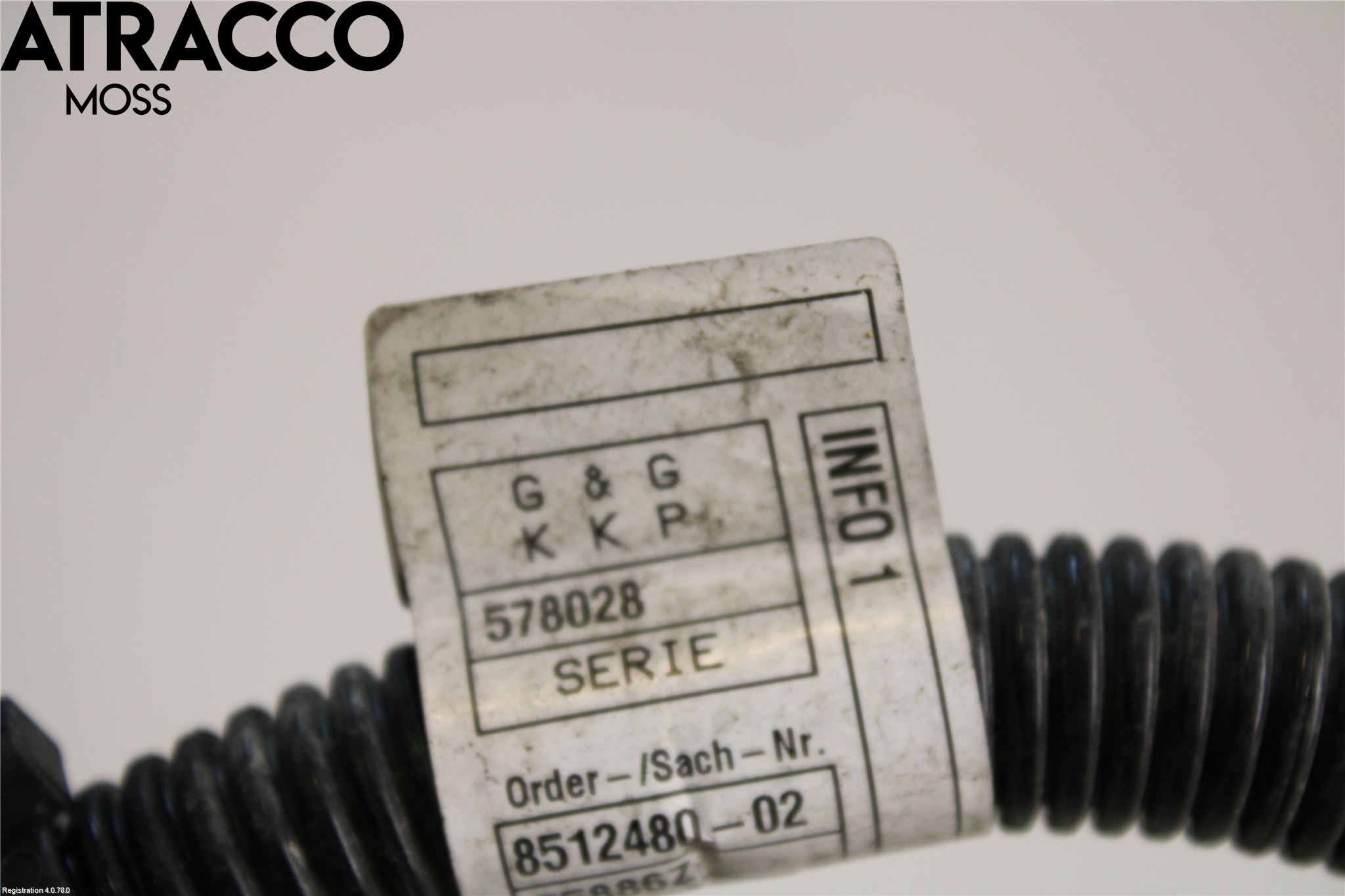 BMW 5 F10/F11/F18 09-17 Batterikabel