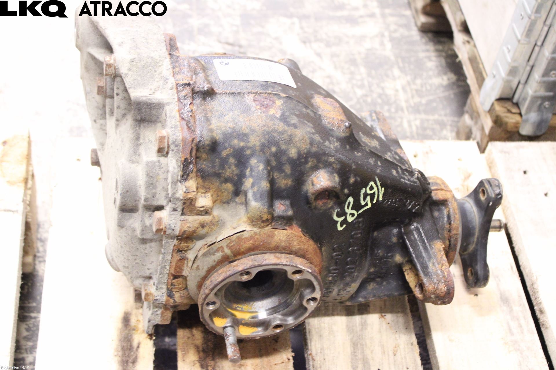 BMW X1 E84 10-15 Bakaksel Kardang Bak -Diff