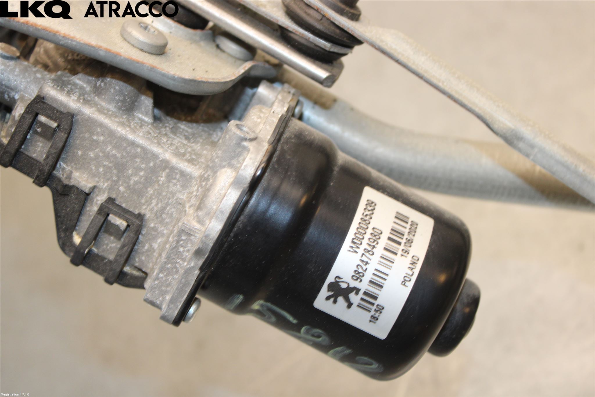 Peugeot 208/E-208 20- Viskermotor Frontrute