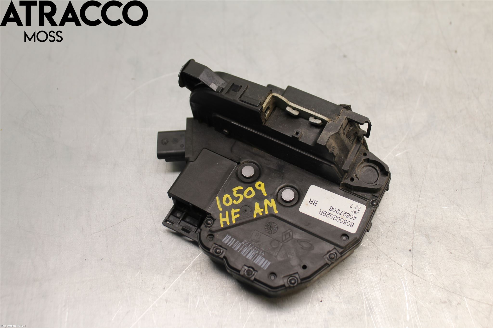 Renault CAPTUR 13-19 Dørlås - Låsekasse