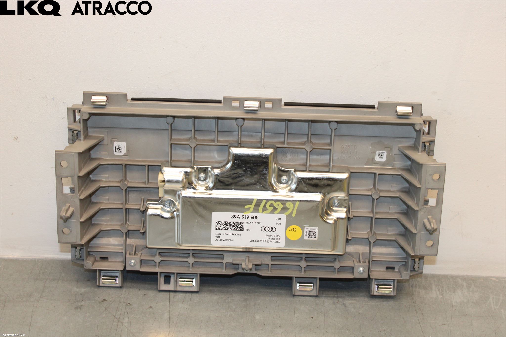 Audi Q4 E-TRON FZ 22- Multifunktionsdisplay