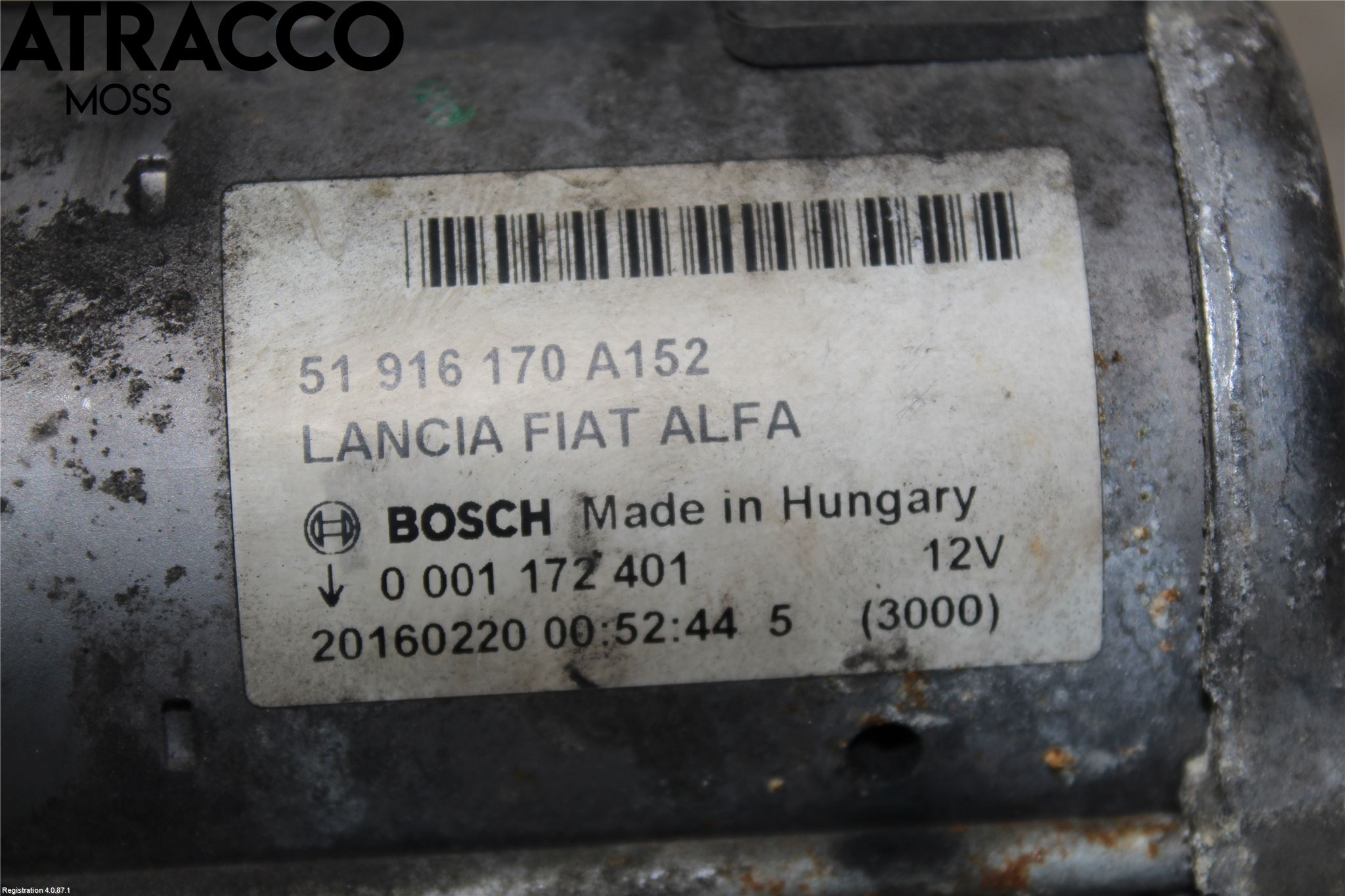 Opel COMBO D 12-18 Startmotor