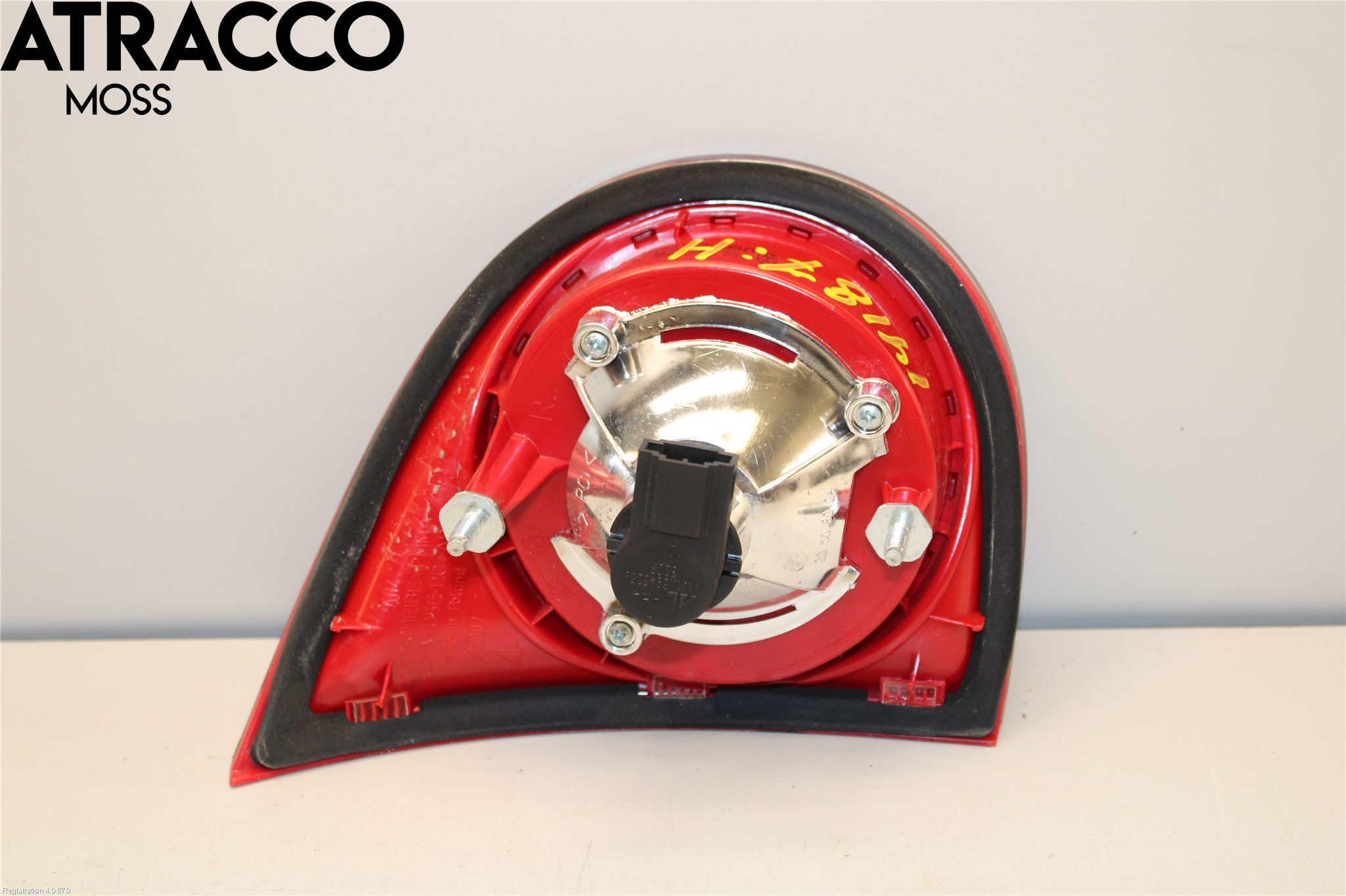 Volkswagen VW GOLF V 04-09 Baklykt Høyre  På Luke(Indre)