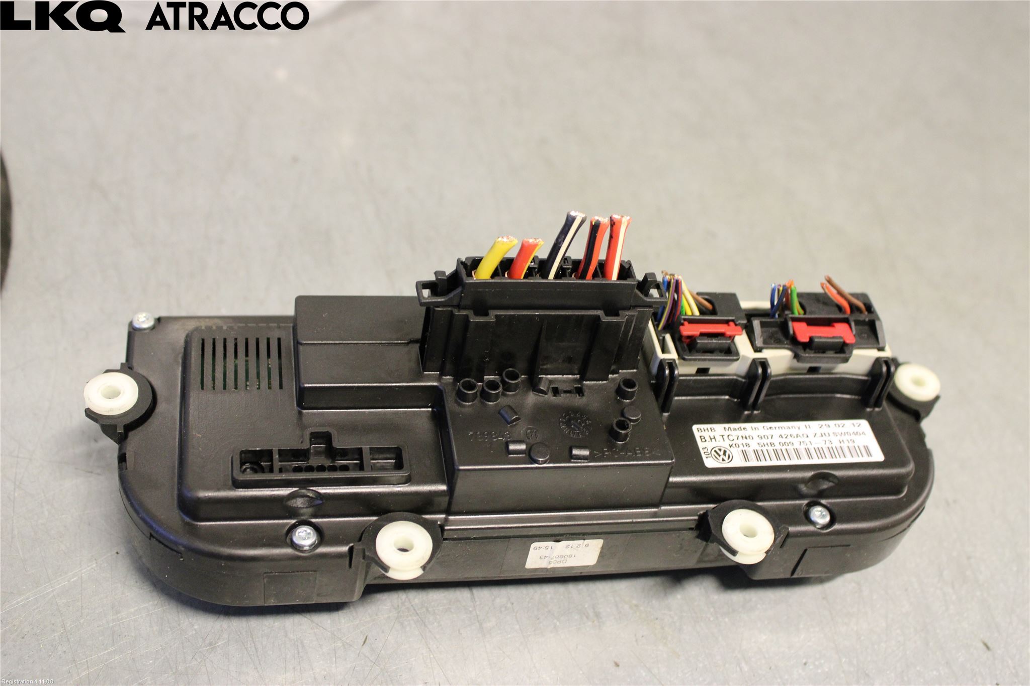 Volkswagen VW CADDY 11-15 Varme Ac Betjening-Display