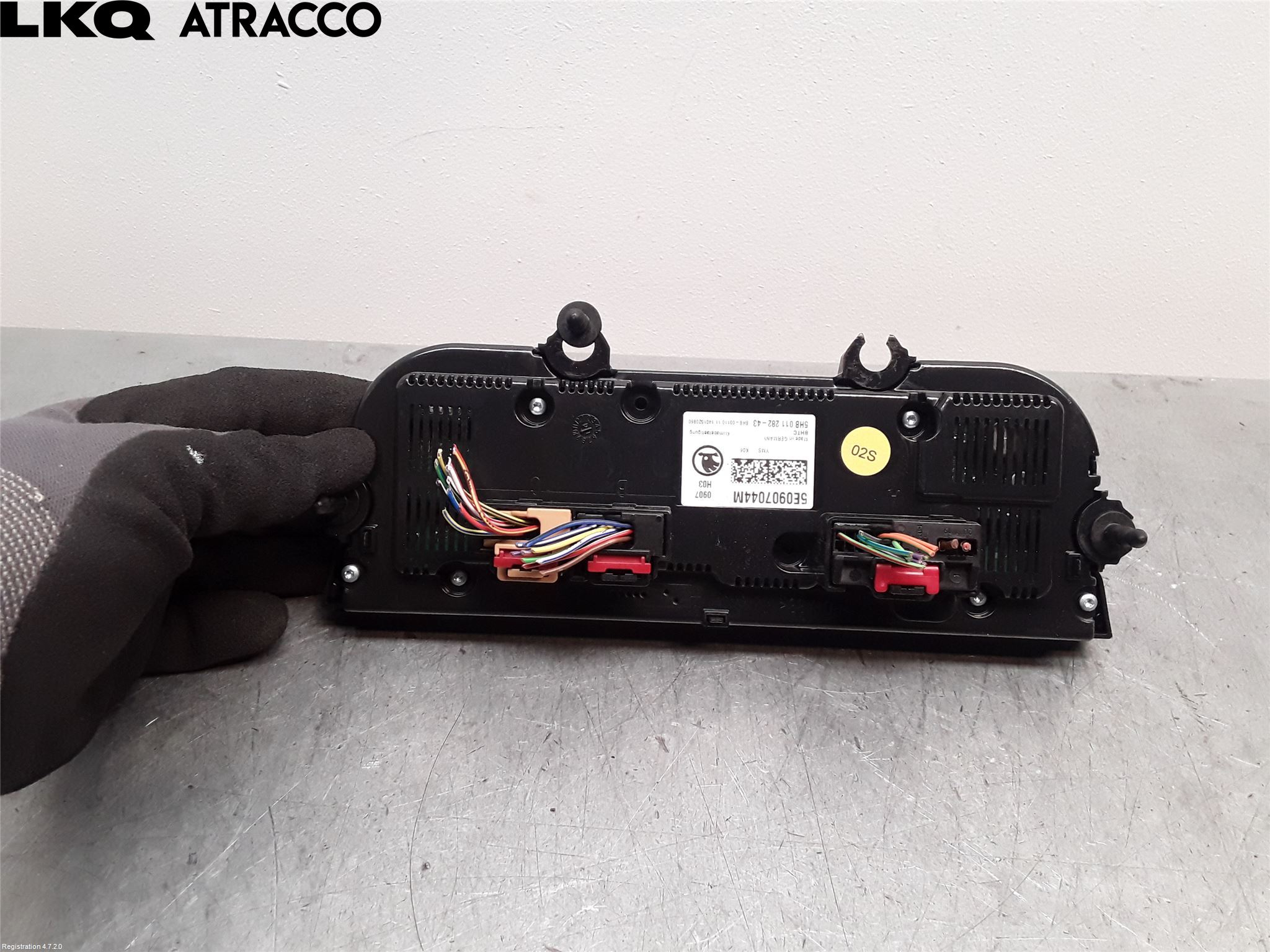 Skoda OCTAVIA (5E) 13-20 Varme Ac Betjening-Display