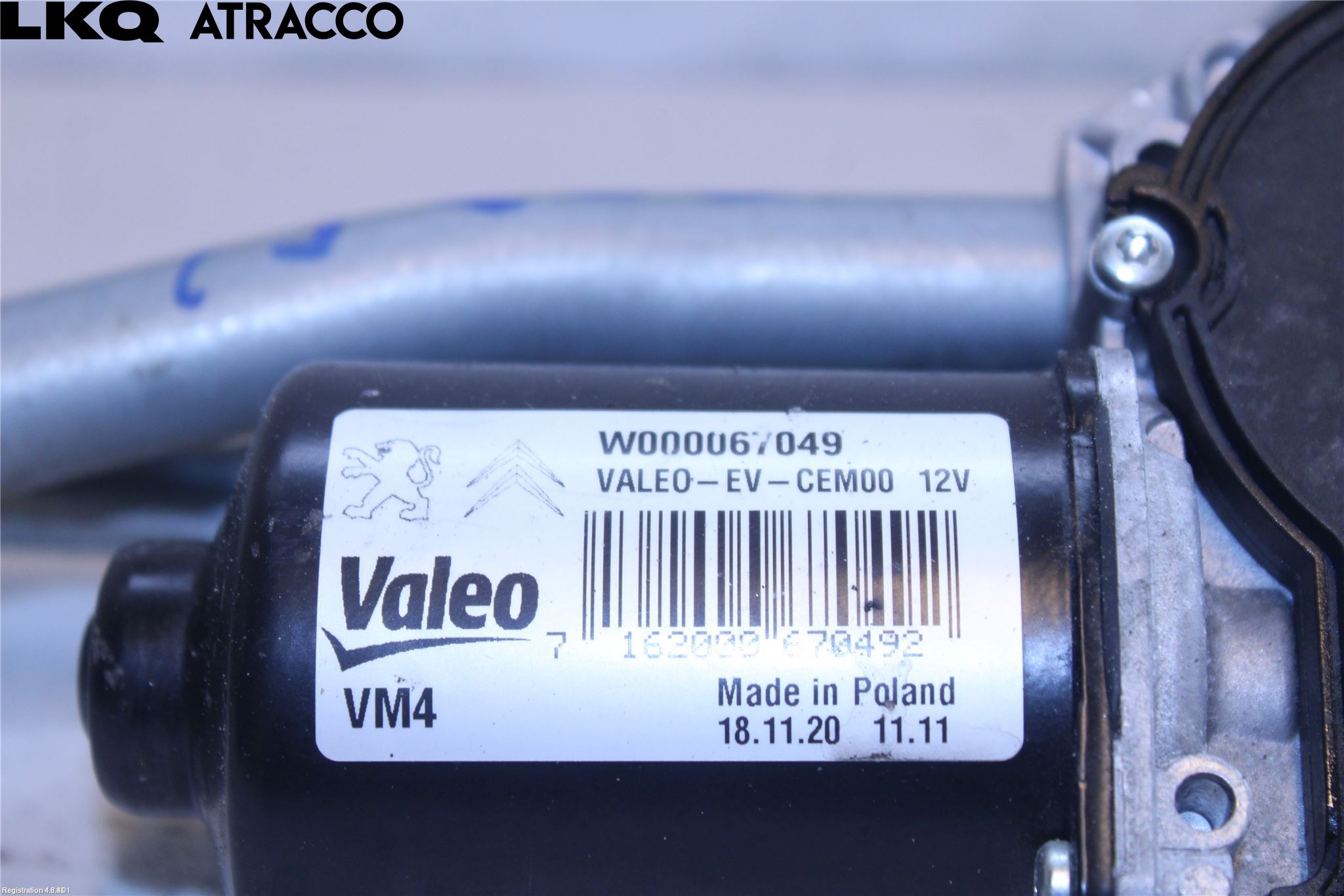 Toyota PROACE II 16- Viskermotor Frontrute