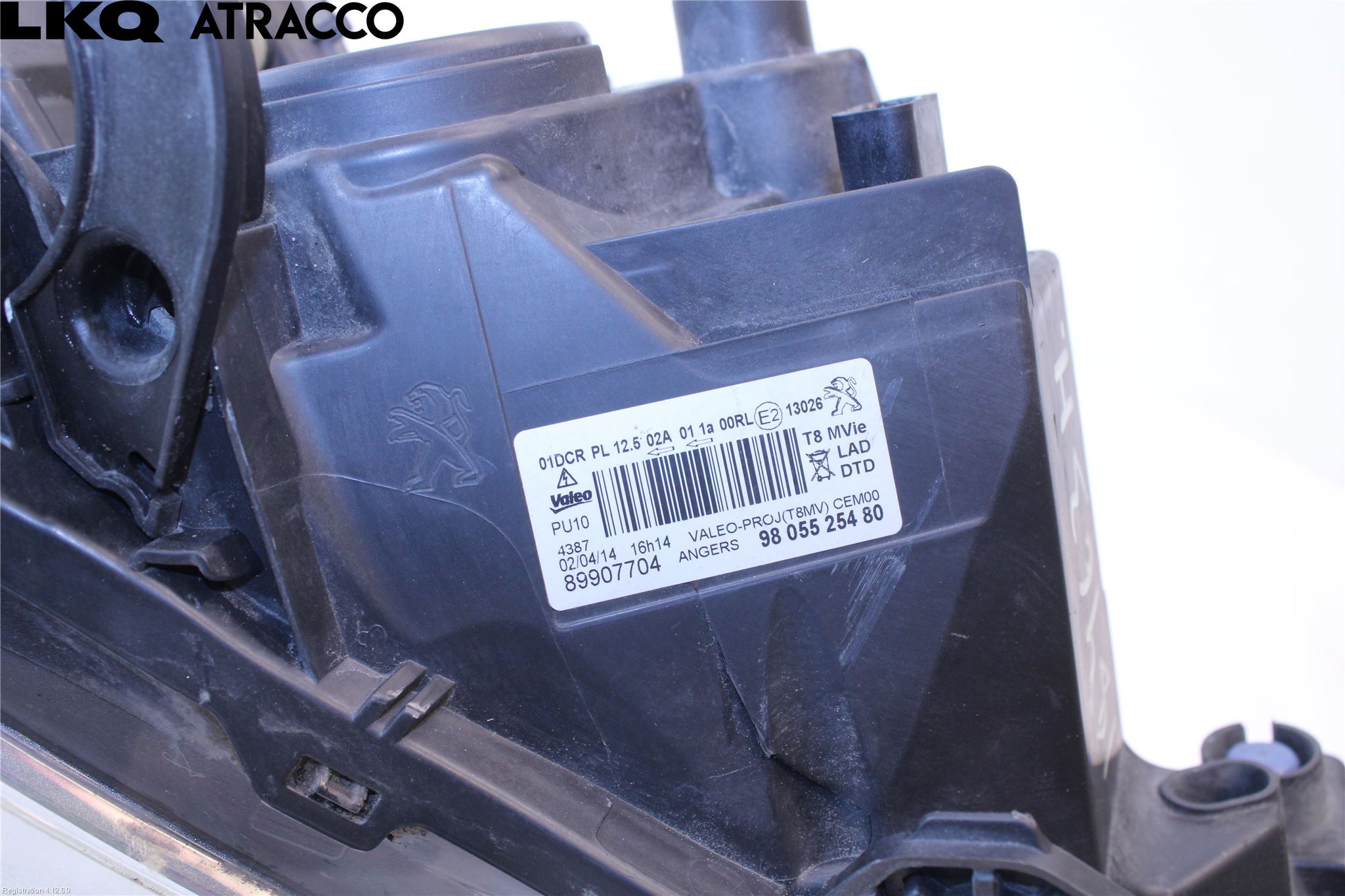 Peugeot 3008 09-16 Frontlykt Høyre