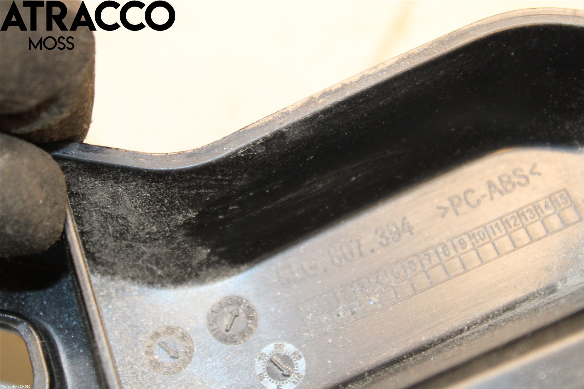 Skoda ENYAQ iV 21- Støtfanger Bak Hjørne Høyre