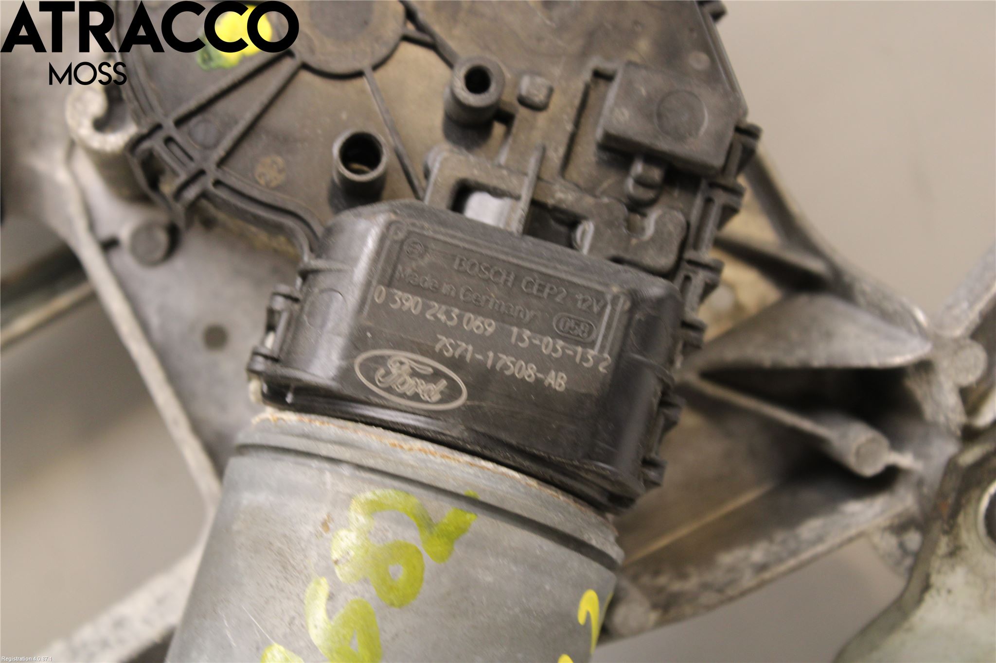 BMW 5 F10/F11/F18 09-17 Viskermotor Frontrute