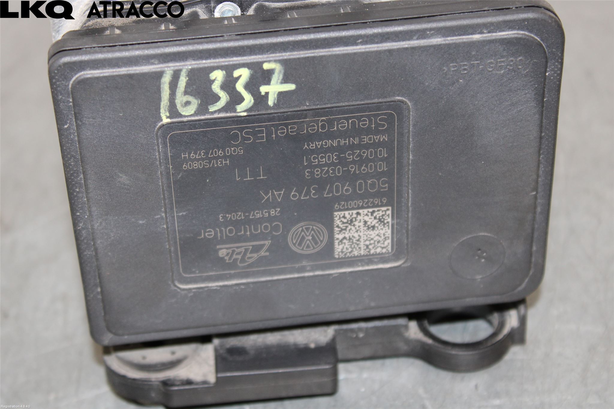 Volkswagen VW GOLF / E-GOLF VII 13-20 Abs Hydraulikkaggregat