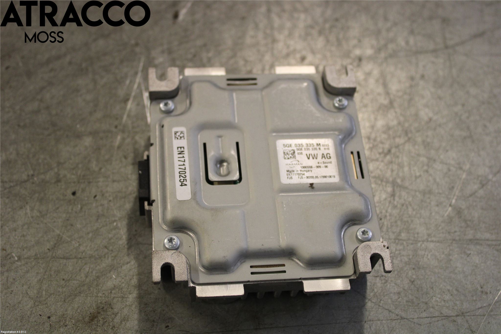 Volkswagen VW GOLF / E-GOLF VII 13-20 Styreenhet Øvrig