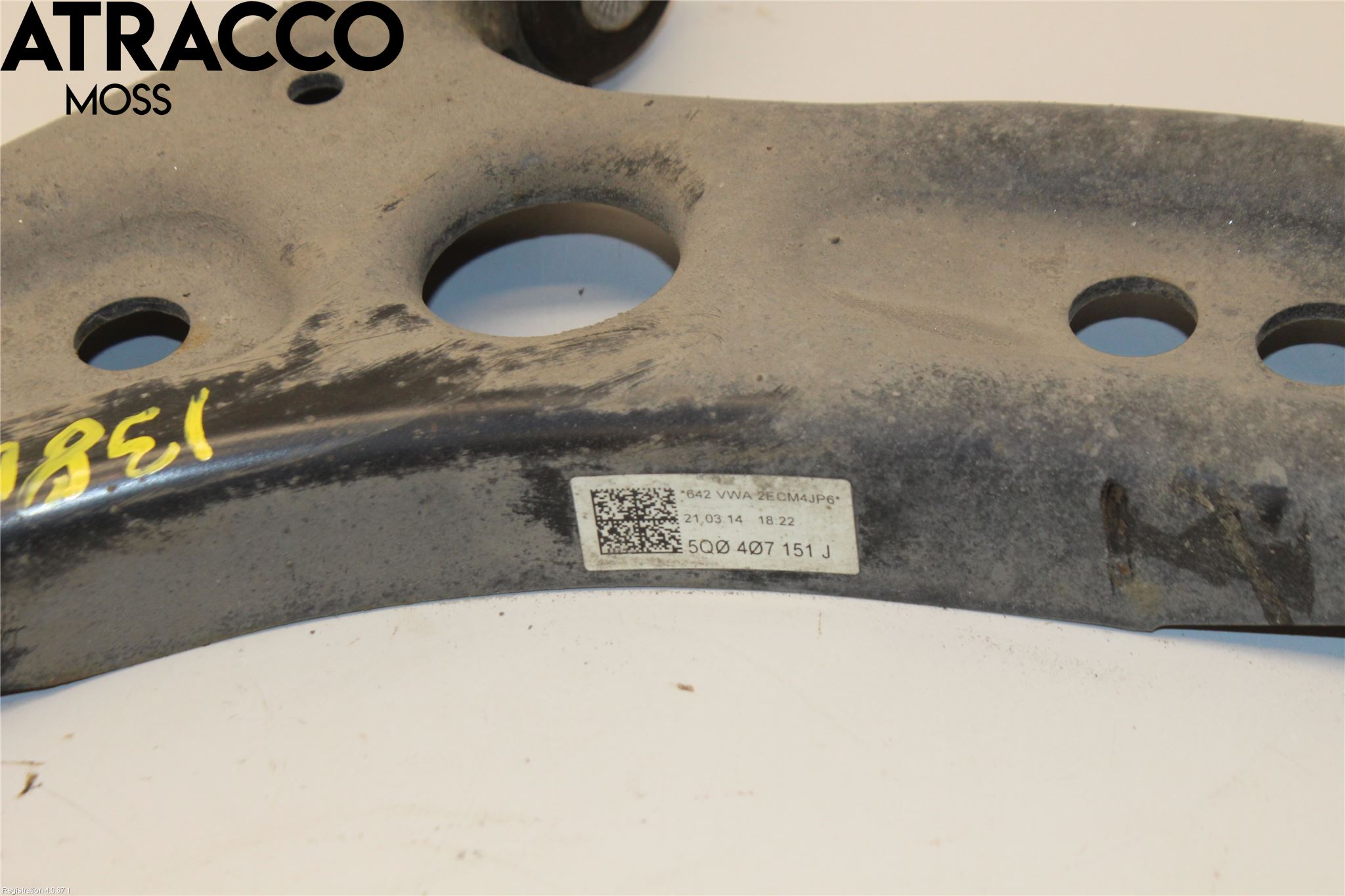 Audi A3/S3 05-13 Bærearm Foran Venstre Nedre