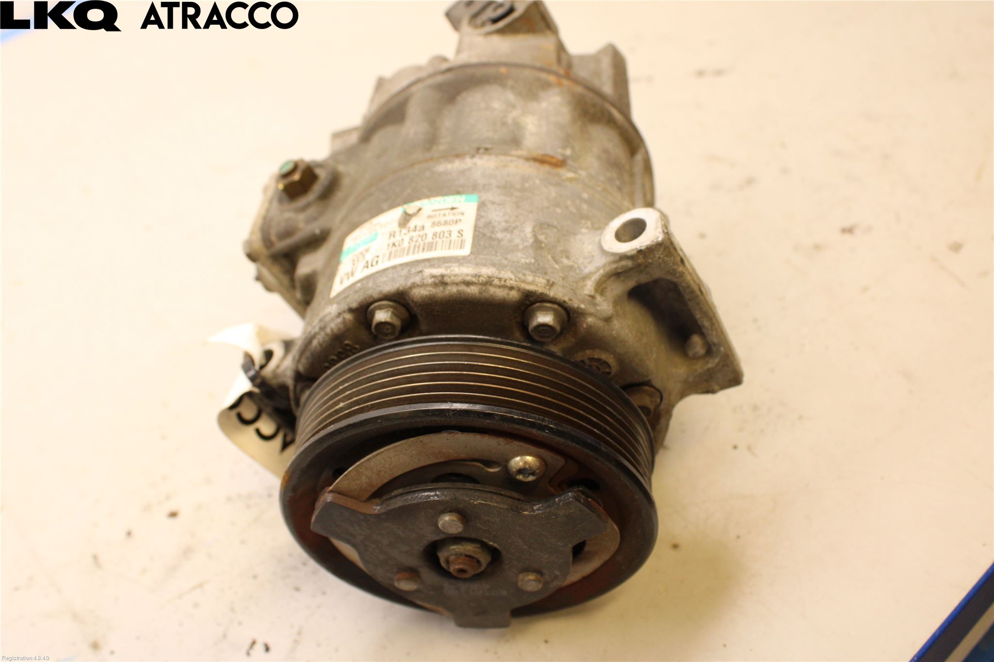 Volkswagen VW GOLF V 04-09 Varme Ac Kompressor