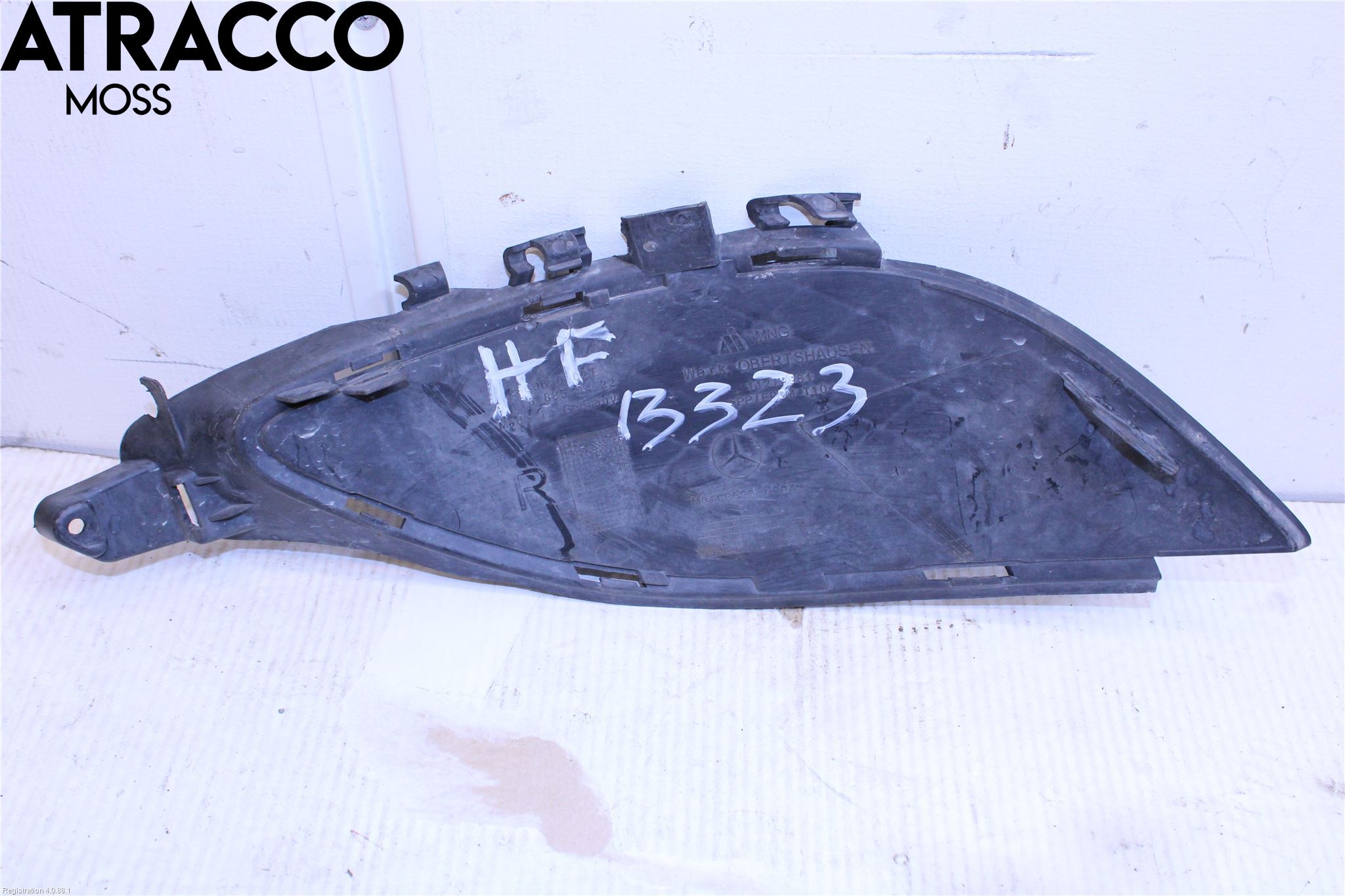 Mercedes-Benz MB A-KLASS (W176) 13-18 Støtfanger Foran Hjørne Høyr