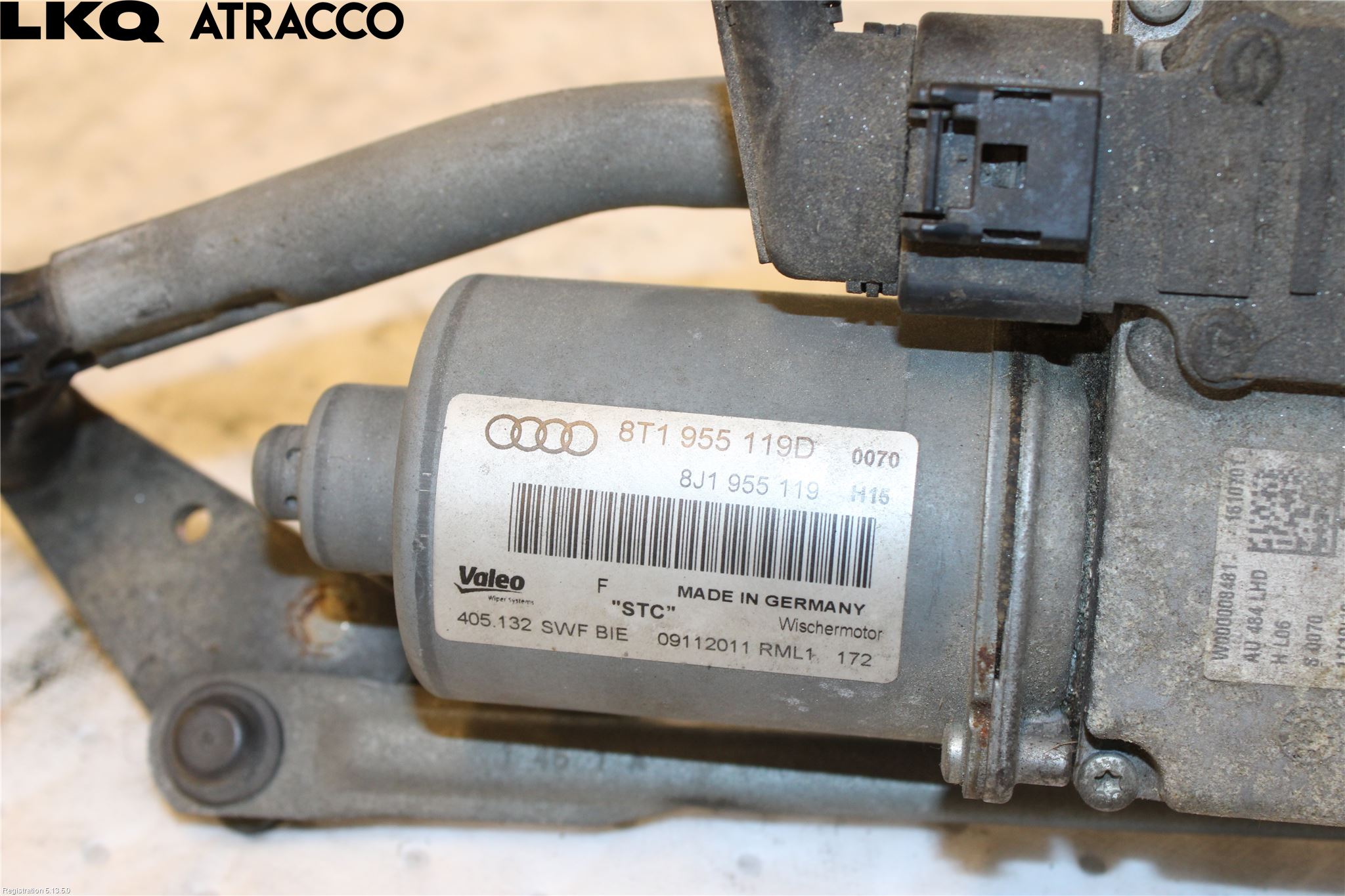 Audi A5 07-16 Viskermotor Frontrute