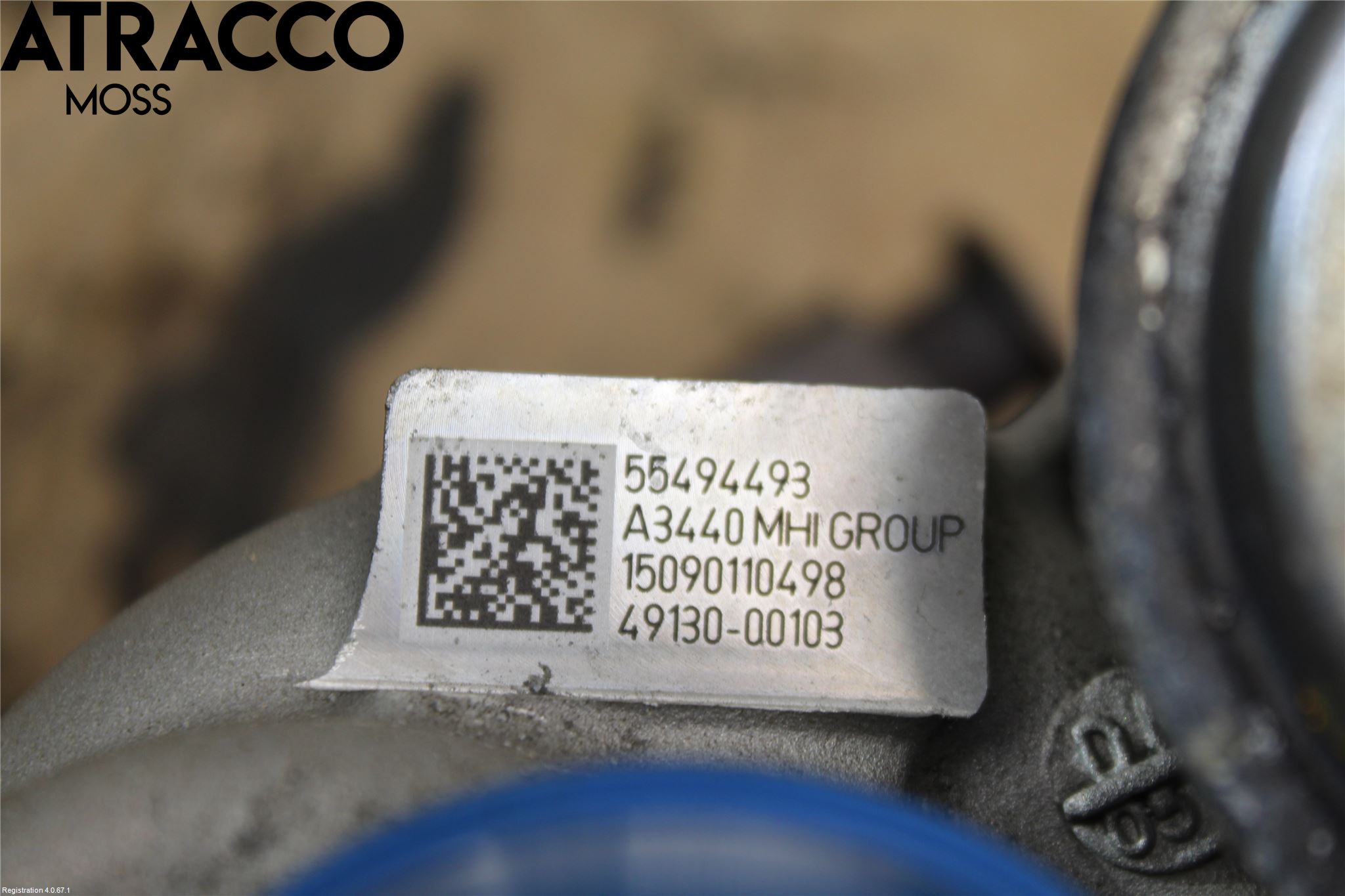 Opel CORSA E 15-19 Turboaggregat