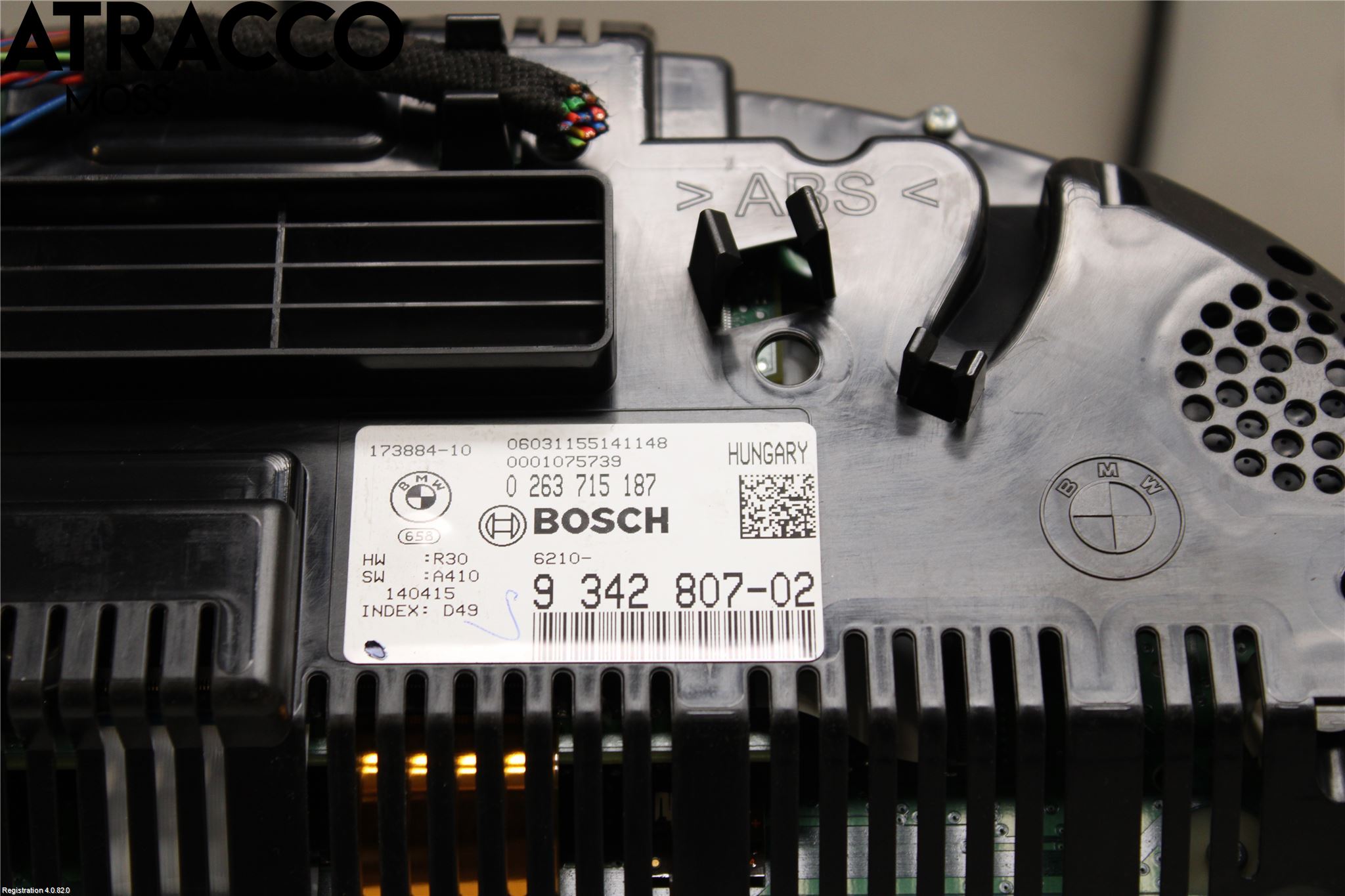 BMW 5 F10/F11/F18 09-17 Instr Kombinert