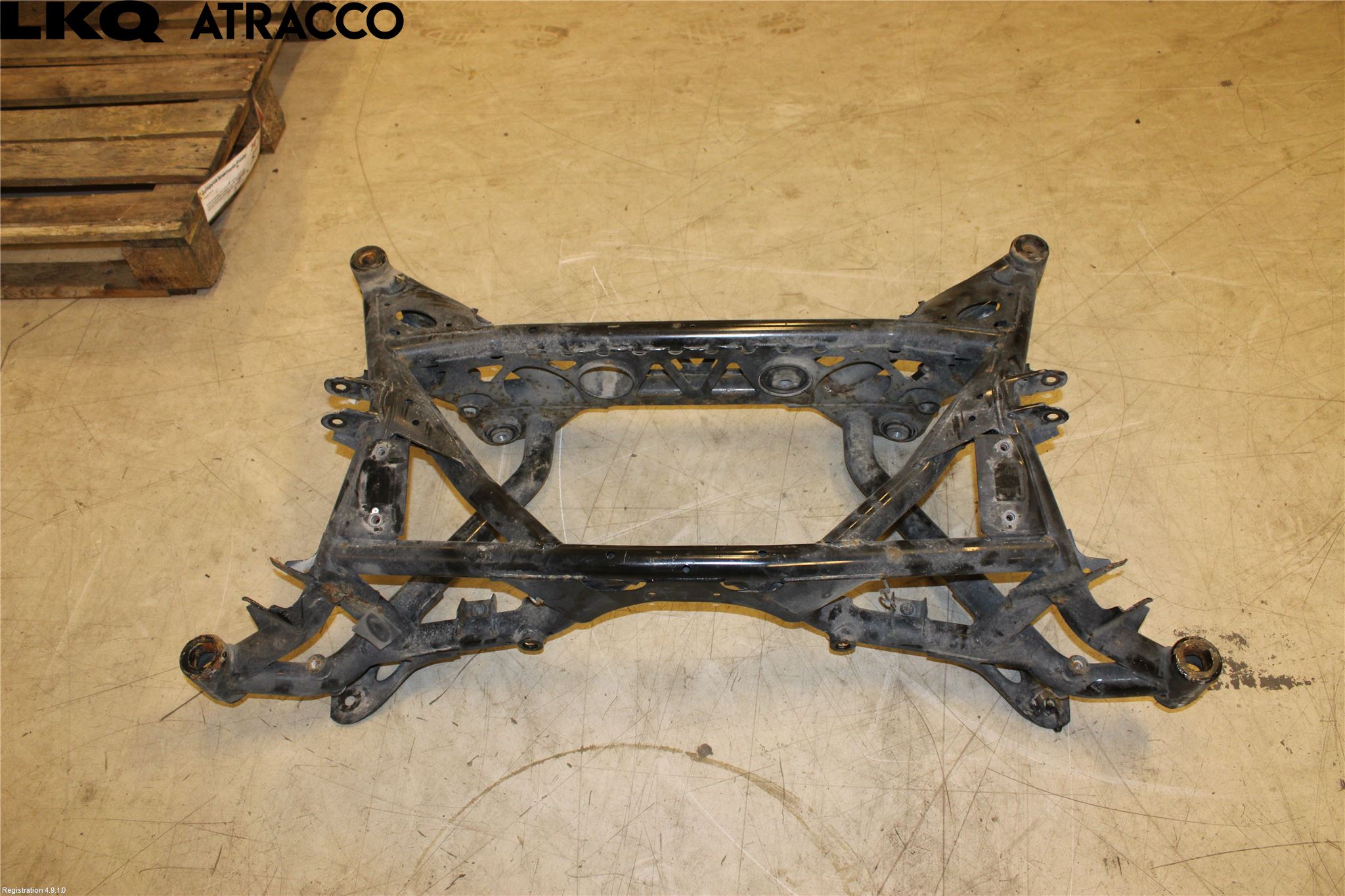 BMW 3 E90/91 SED/TOU 05-12 Bakaksel Feste Travers-Ramme