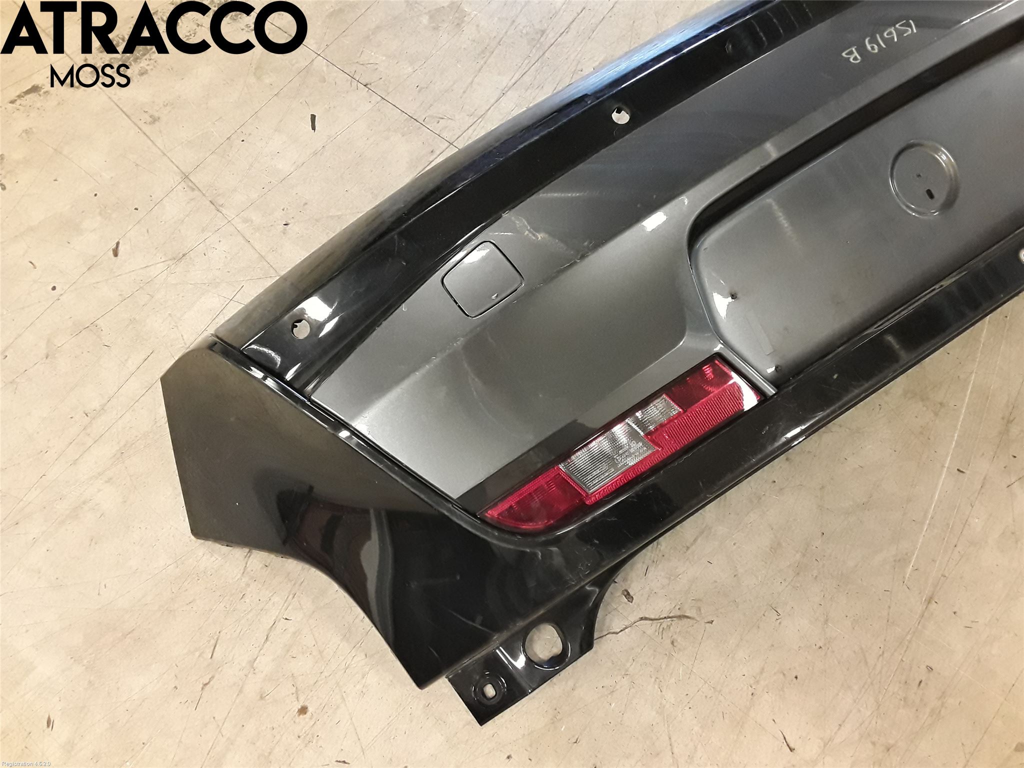 BMW i3 I01 13-22 Støtfanger Bak