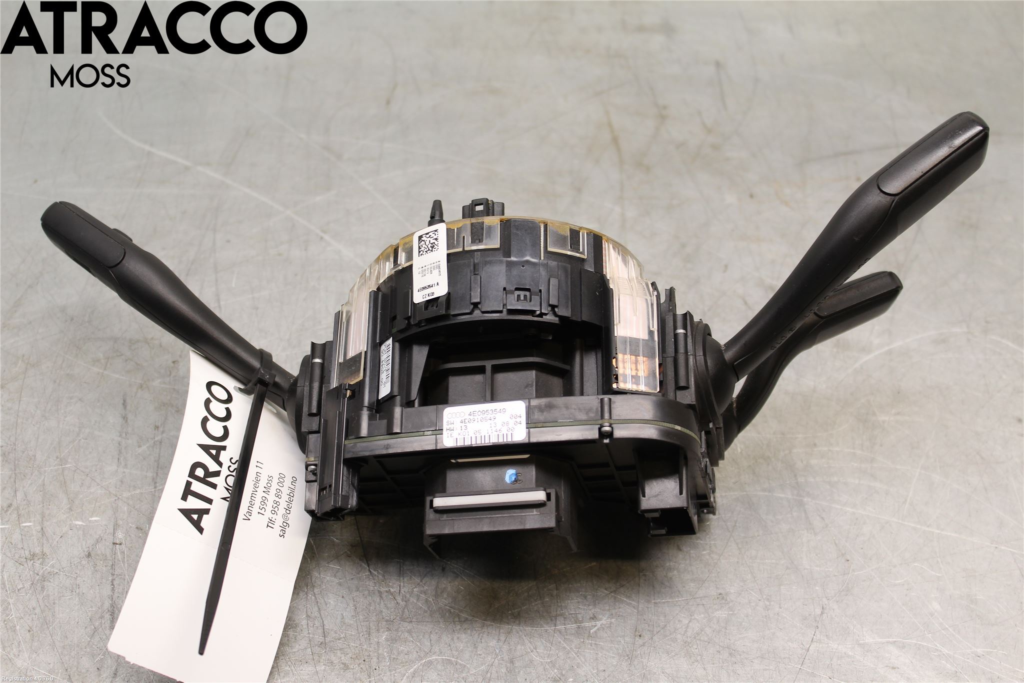 Audi A8/S8 4E  02-09 Bryter Ratt Kombi H Og V