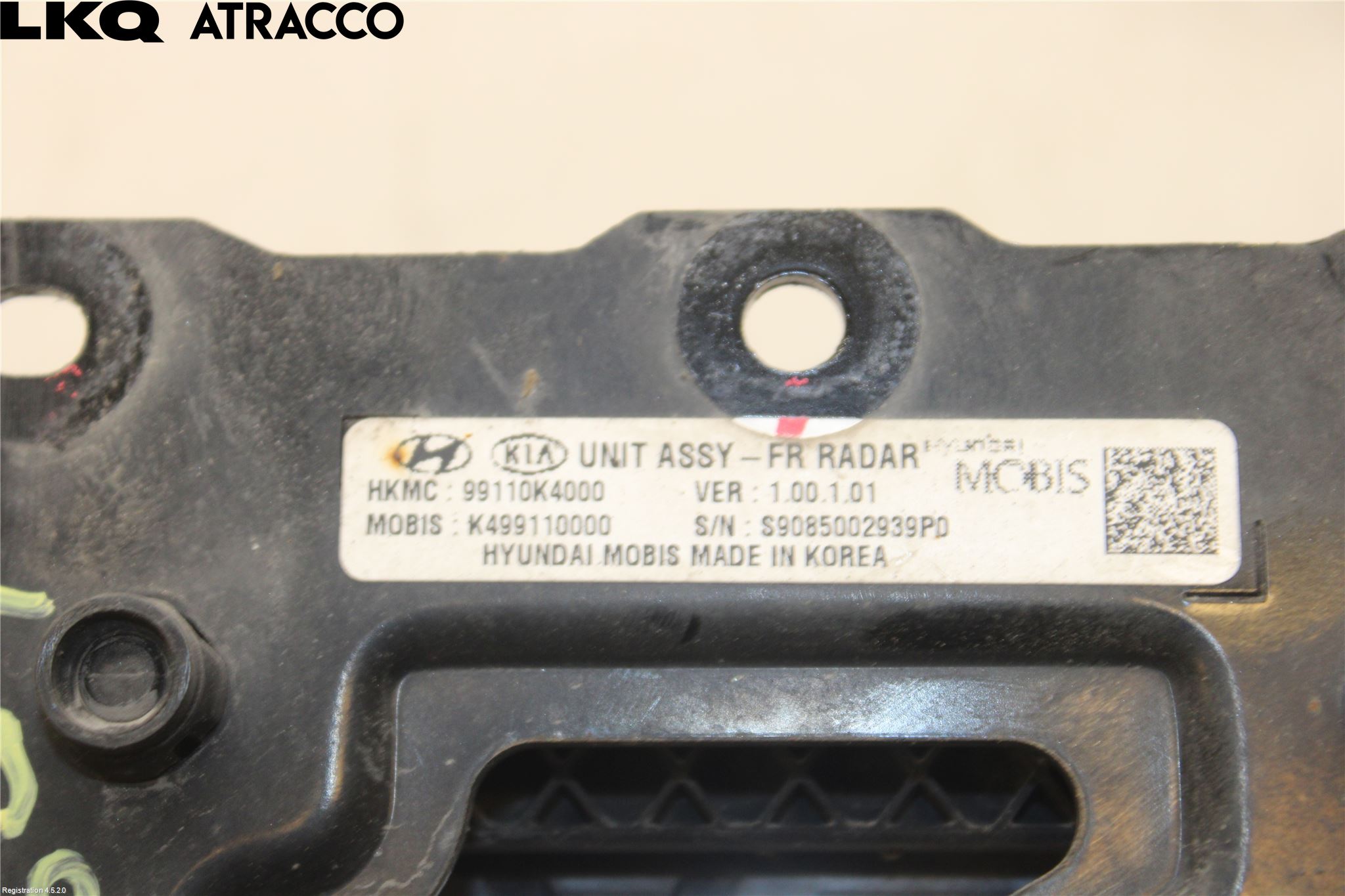 Hyundai KONA/ELECTRIC OS 18-23 Sensor Kollisjonsbeskyttelse