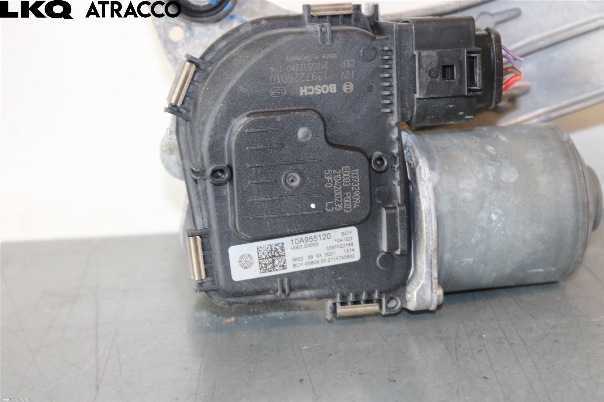 Volkswagen VW ID.3 21- Viskermotor Frontrute