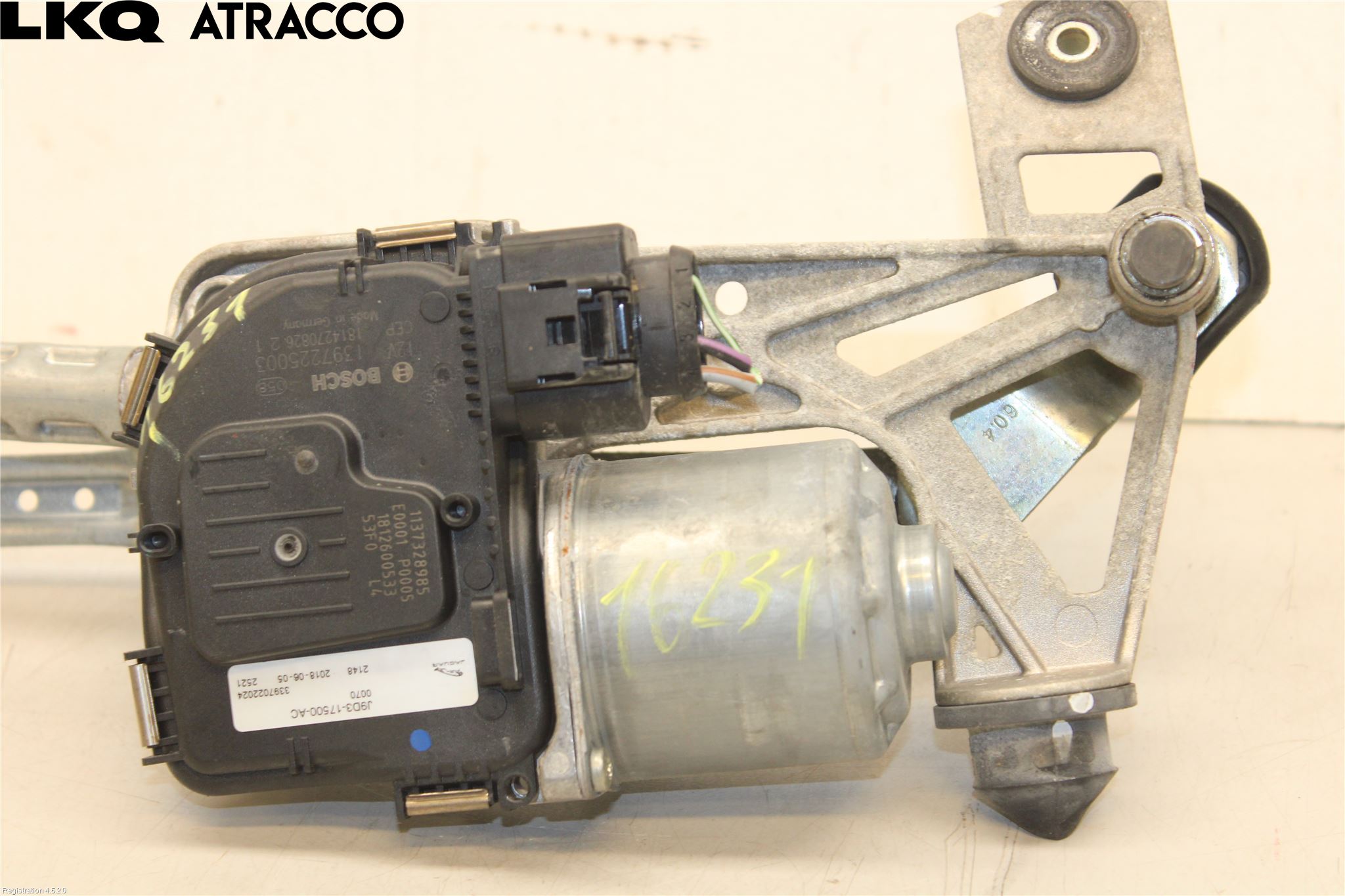 Jaguar I-PACE 18- Viskermotor Frontrute